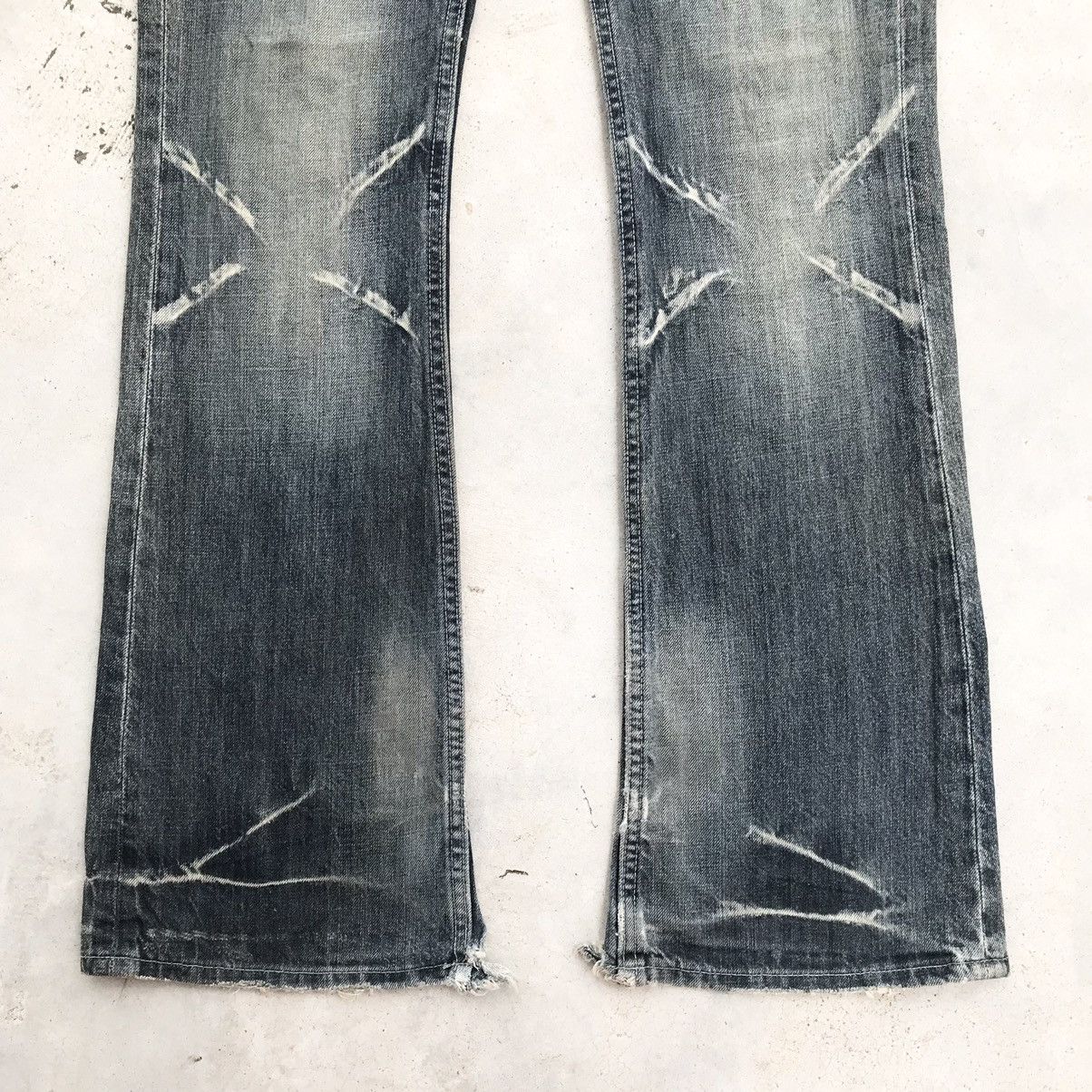 Hysteric Glamour Y2K Sorriedere / Hysteric Glamour Style Flare Jeans Denim Size 30" / US 8 / IT 44 - 5 Thumbnail