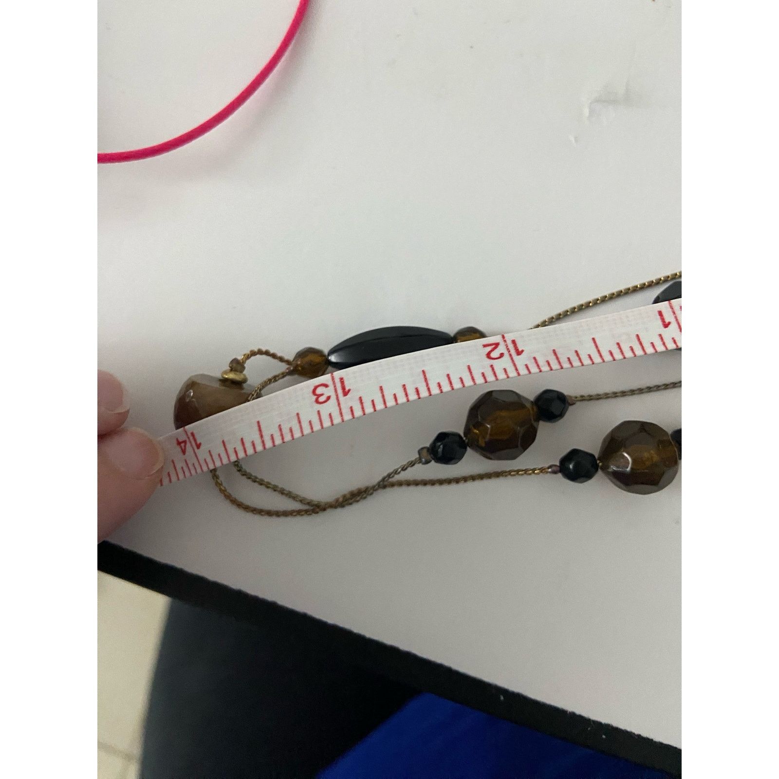 Other Olive brown and green bead necklace Size ONE SIZE - 3 Thumbnail