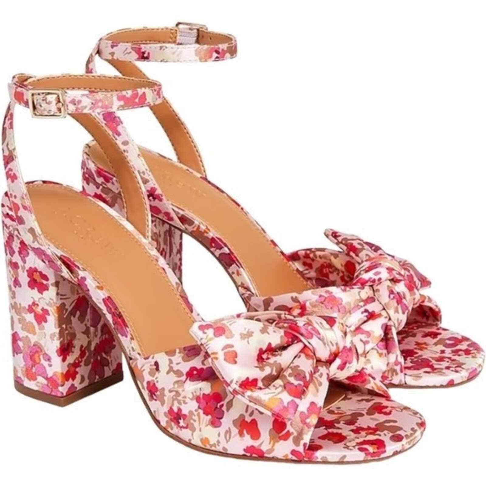 J.Crew J.CREW Floral Ditsy Printed Knotted Heeled Sandals, US7.5 Size US 7.5 / IT 37.5 - 1 Thumbnail