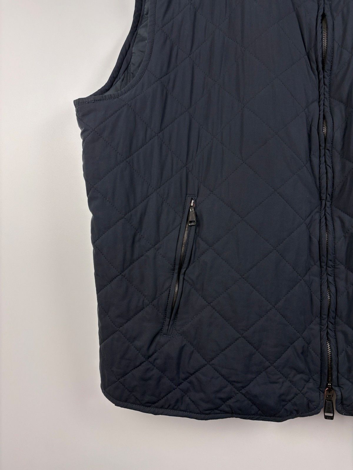 Brioni Brioni Silk SWL600 Quilted Gilet Carry Over Vest Blue 3XL Size US XXL / EU 58 / 5 - 3 Thumbnail