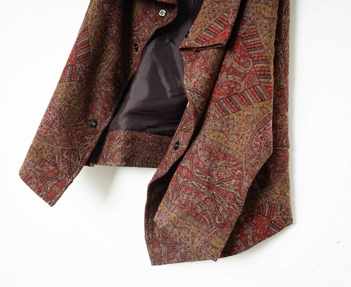 Yohji Yamamoto Yohji Yamamoto Vintage Embroidery Print Oversized Jacket Size US S / EU 44-46 / 1 - 5 Thumbnail