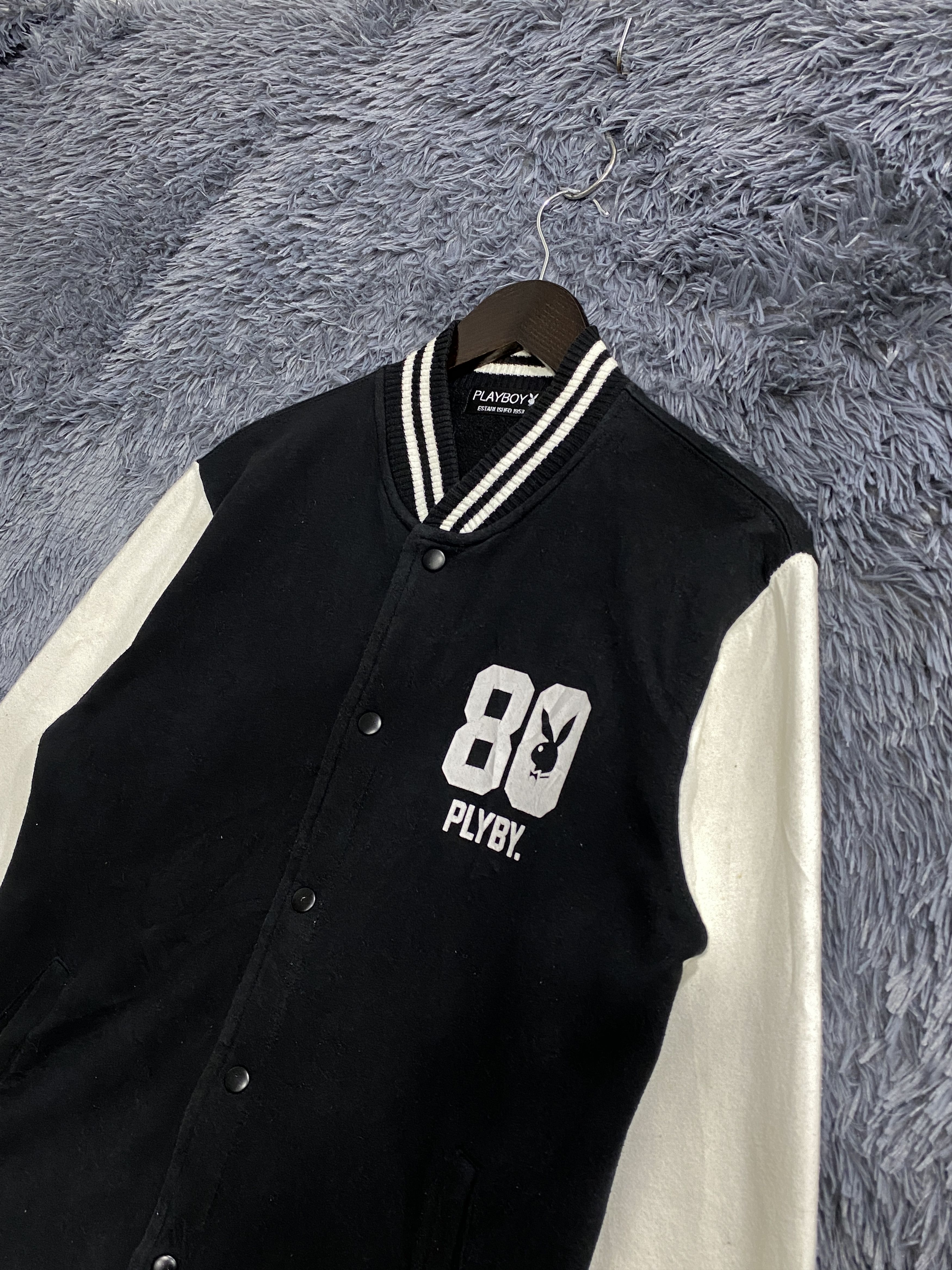 Playboy Vintage Playboy Big Logo Varsity Jacket K0056 Size US S / EU 44-46 / 1 - 3 Thumbnail