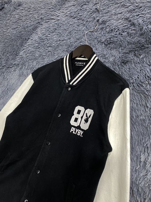 Vintage Vintage Playboy Varsity Jacket Grailed