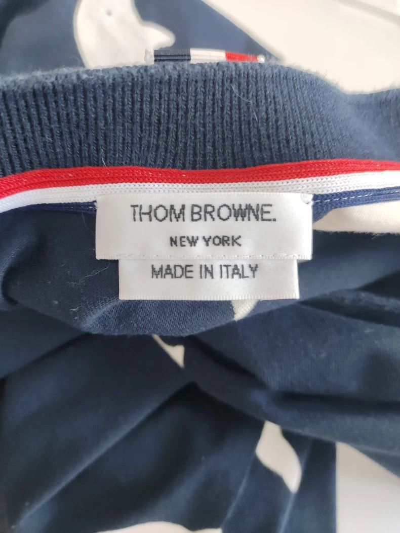 Thom Browne Thom Browne White short-sleeved T-shirt Size US XS / EU 42 / 0 - 3 Thumbnail