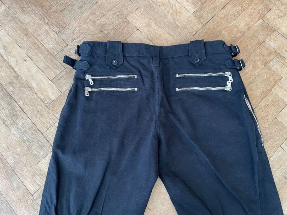 Dolce & Gabbana Dolce & Gabbana AW2006 Bondage Buckle Zipper Black Pants Size US 34 / EU 50 - 11 Thumbnail