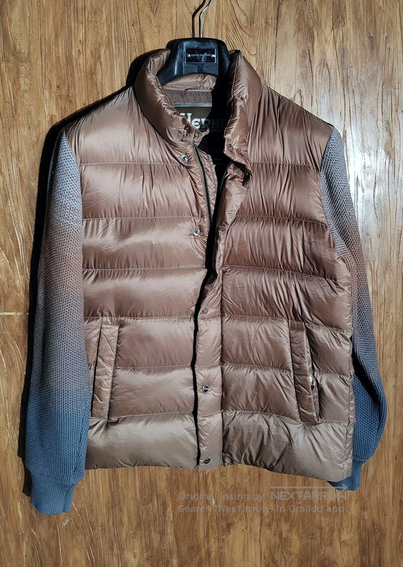 Herno Herno Padded Vest with Knit Sleeves. Size US M / EU 48-50 / 2 - 1 Thumbnail