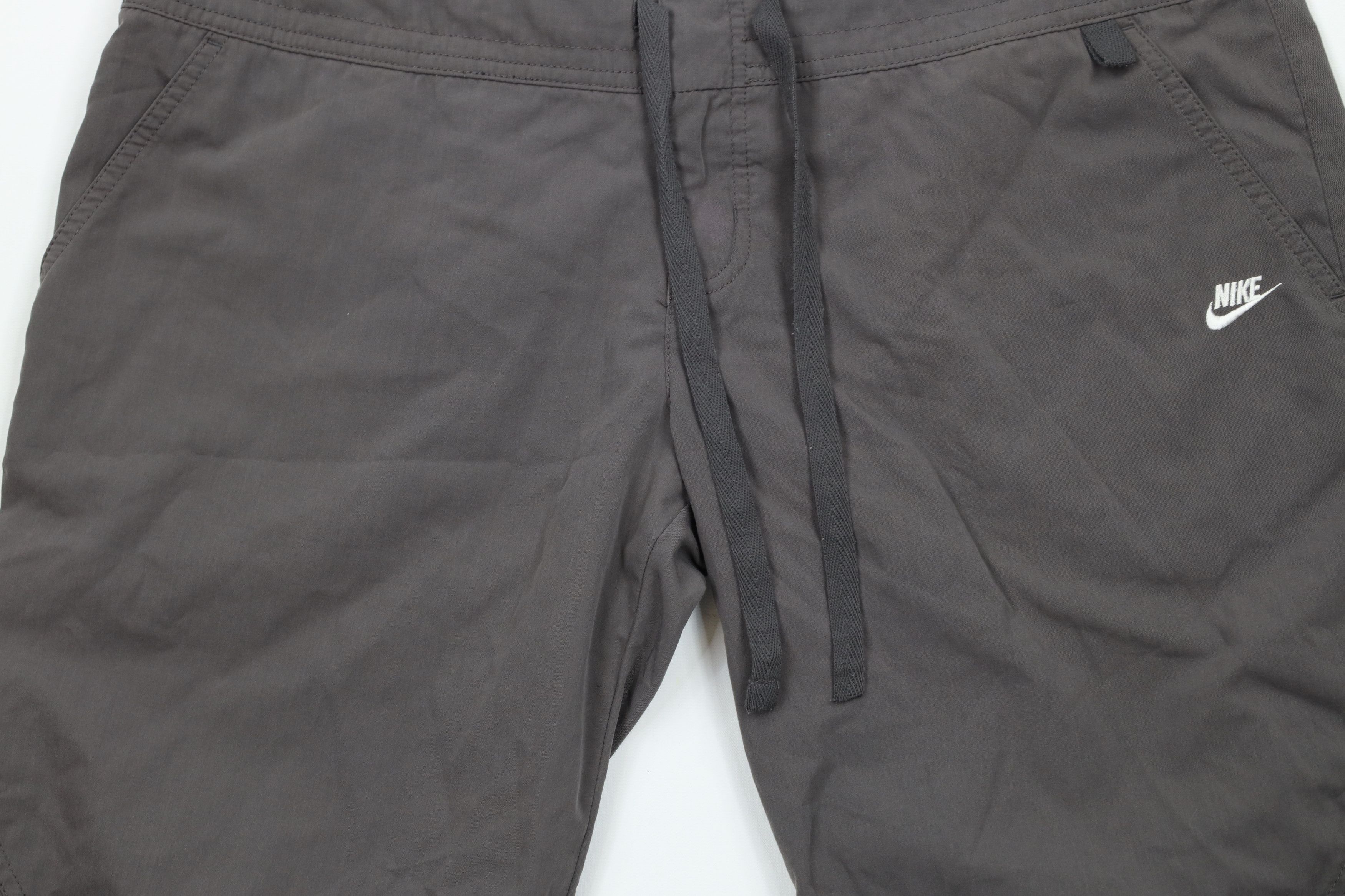 Nike × Vintage Vintage 90s Y2K Nike Mini Swoosh Tie Leg Bermuda Shorts Size 36" / US 14 / IT 50 - 3 Thumbnail