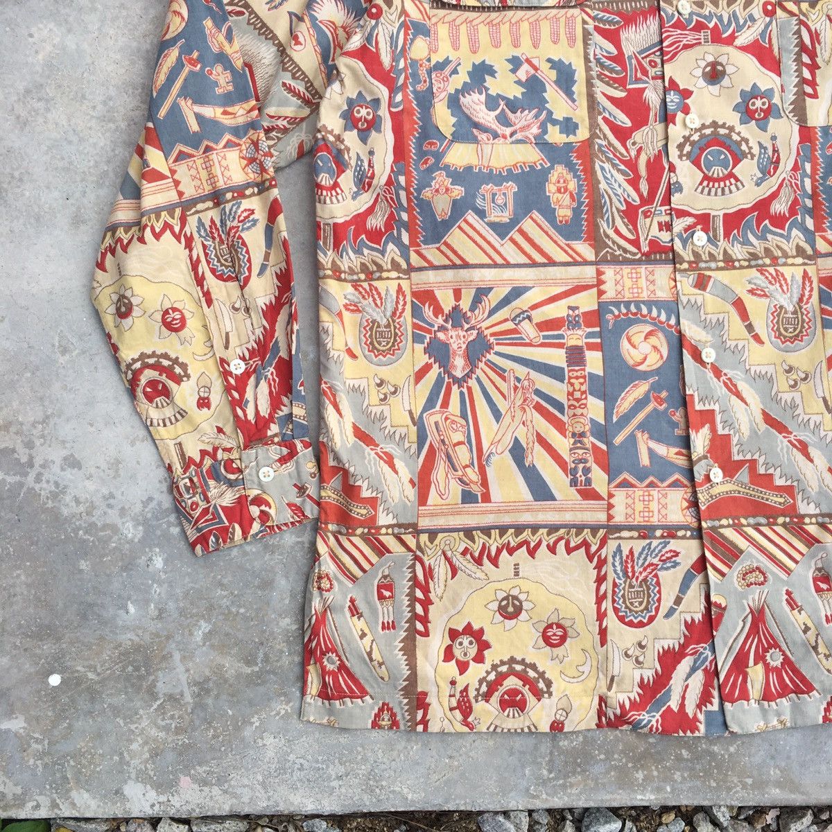 Polo Ralph Lauren Vintage Polo Country Western Shirt Size US M / EU 48-50 / 2 - 2 Thumbnail