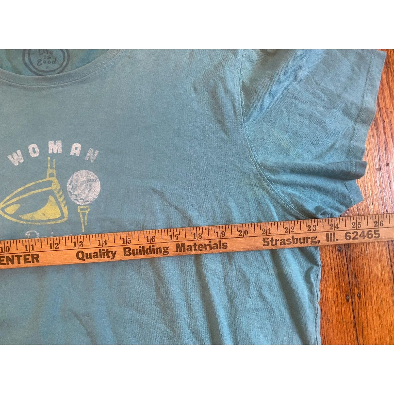 Life is Good Life is Good Woman Driver golf t-shirt Women’s XXL Blue Size XXL / US 16-18 / IT 52-54 - 5 Thumbnail