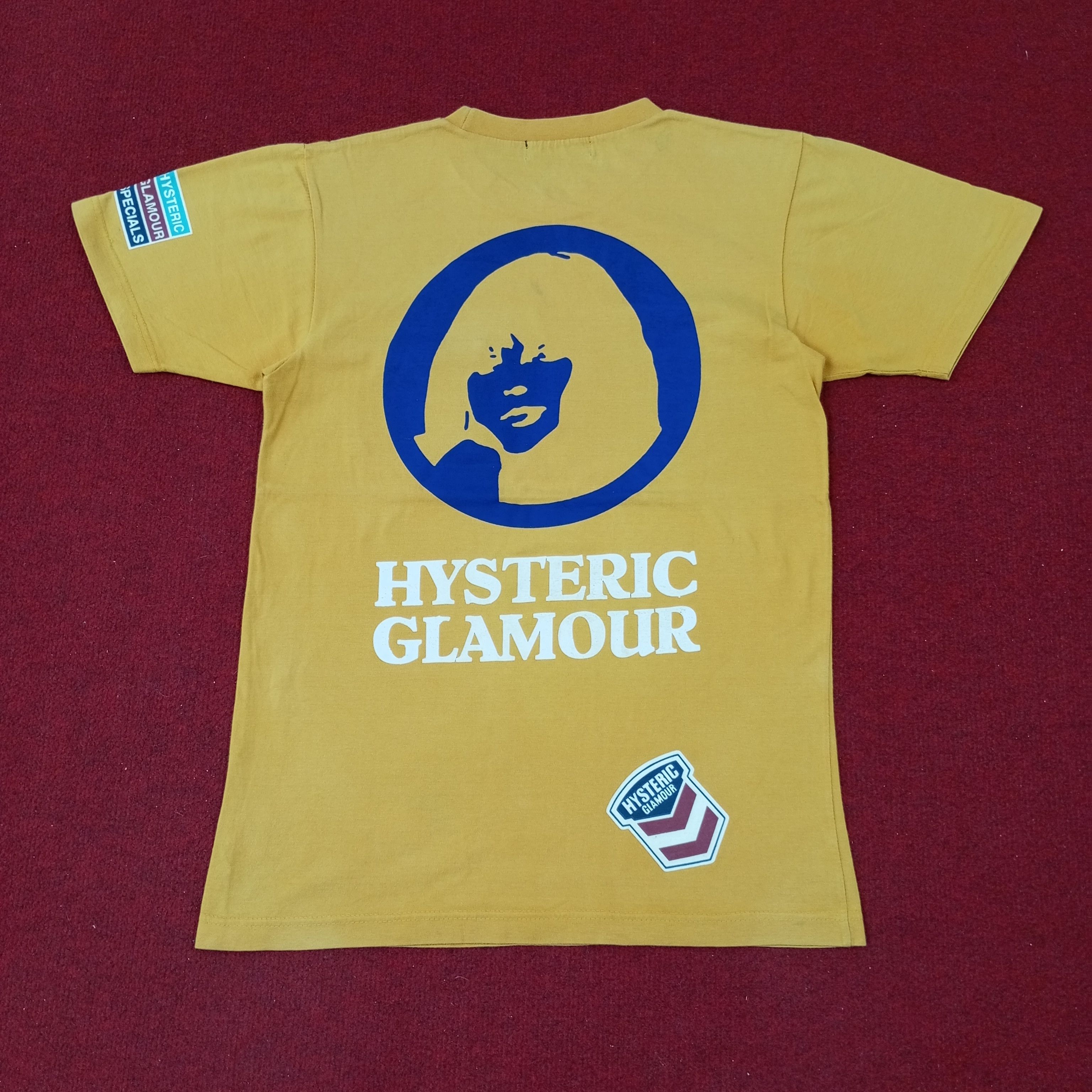 Hysteric Glamour × Japanese Brand × Vintage Hysteric Glamour Streetwear Custom Art Tshirt c219n48 Size US S / EU 44-46 / 1 - 1 Thumbnail