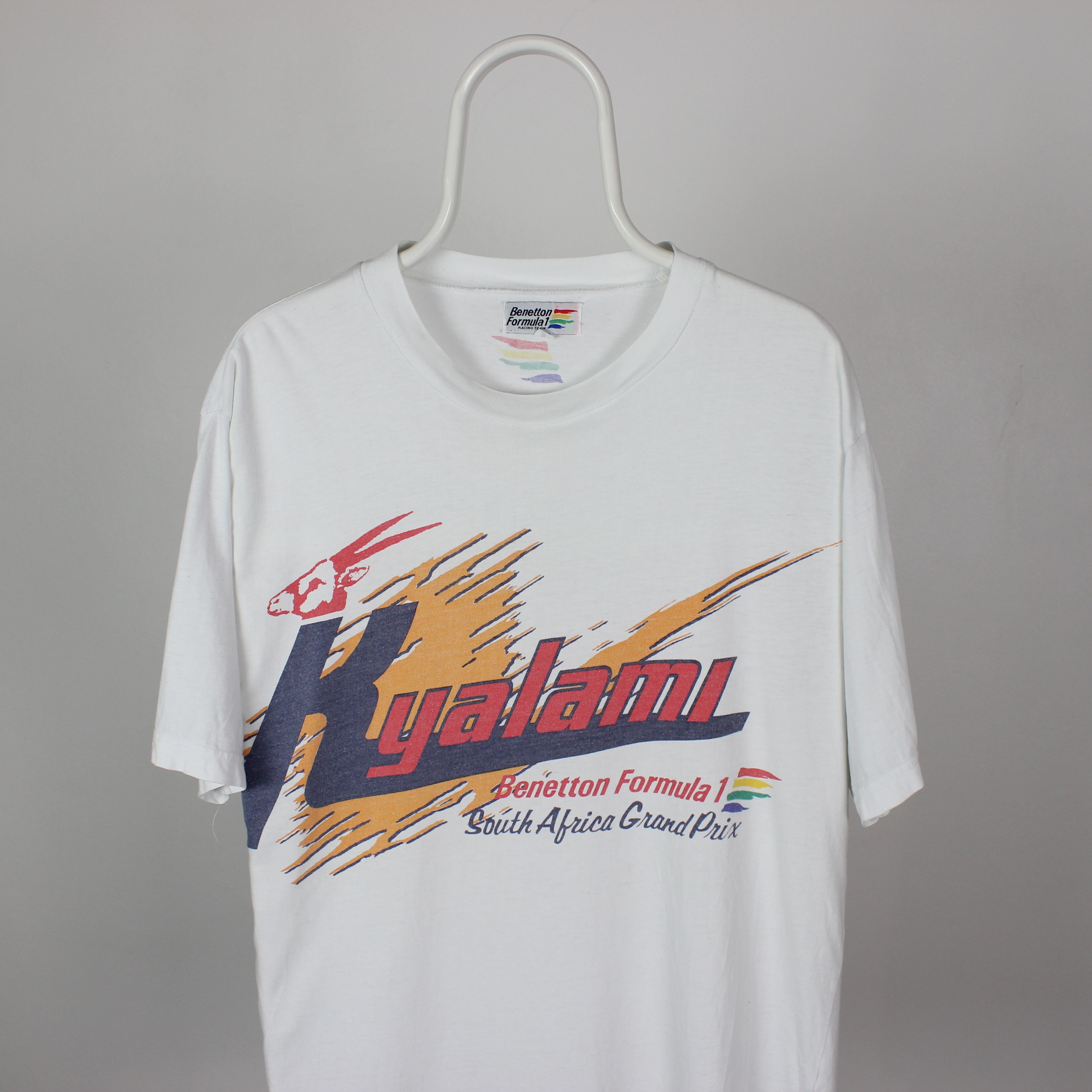 Benetton Benetton Formula 1 racing team t shirt men L Size US L / EU 52-54 / 3 - 1 Thumbnail