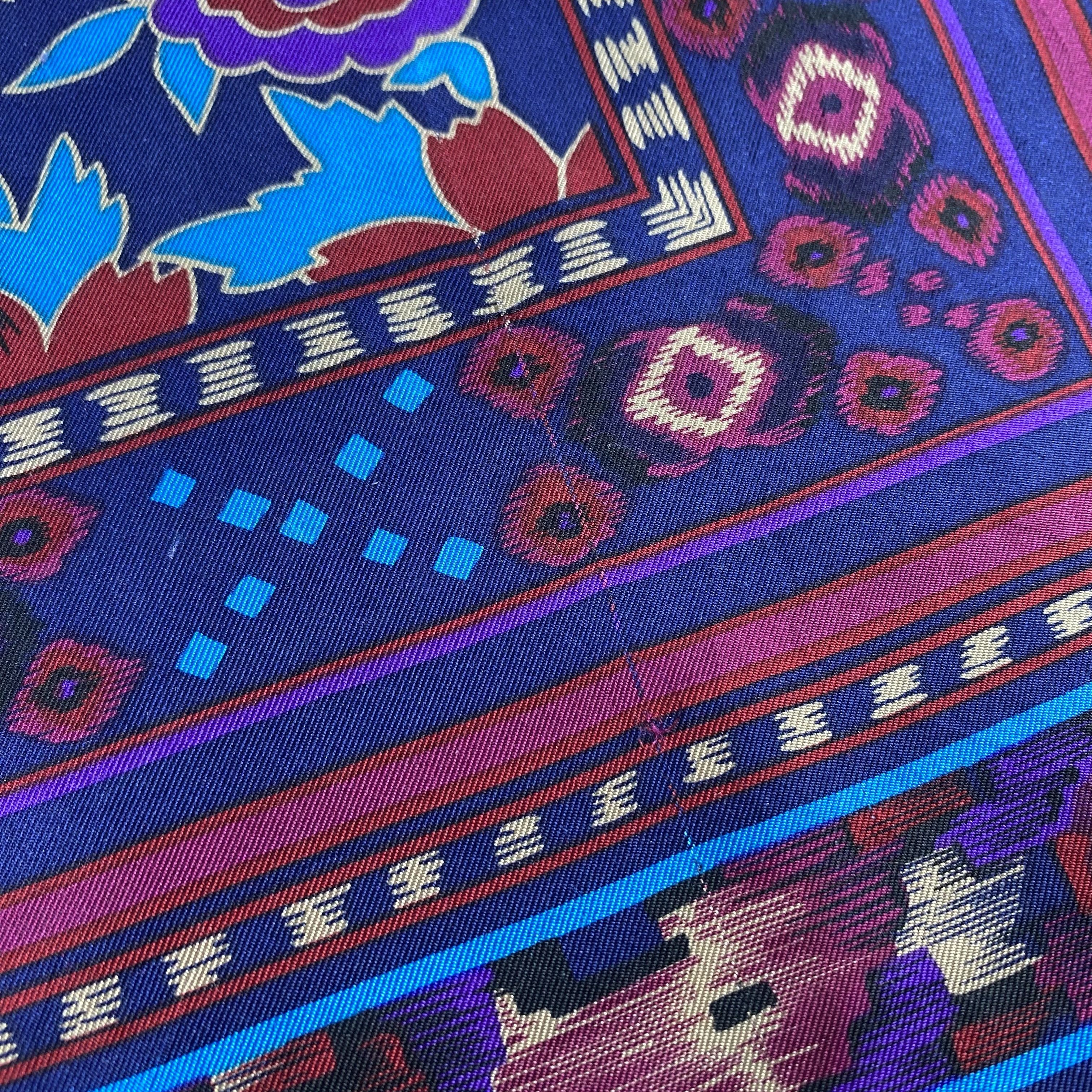 Japanese Brand × Vintage Vintage Japanese Brand Flora Silk Scarf SS049 Size ONE SIZE - 5 Thumbnail