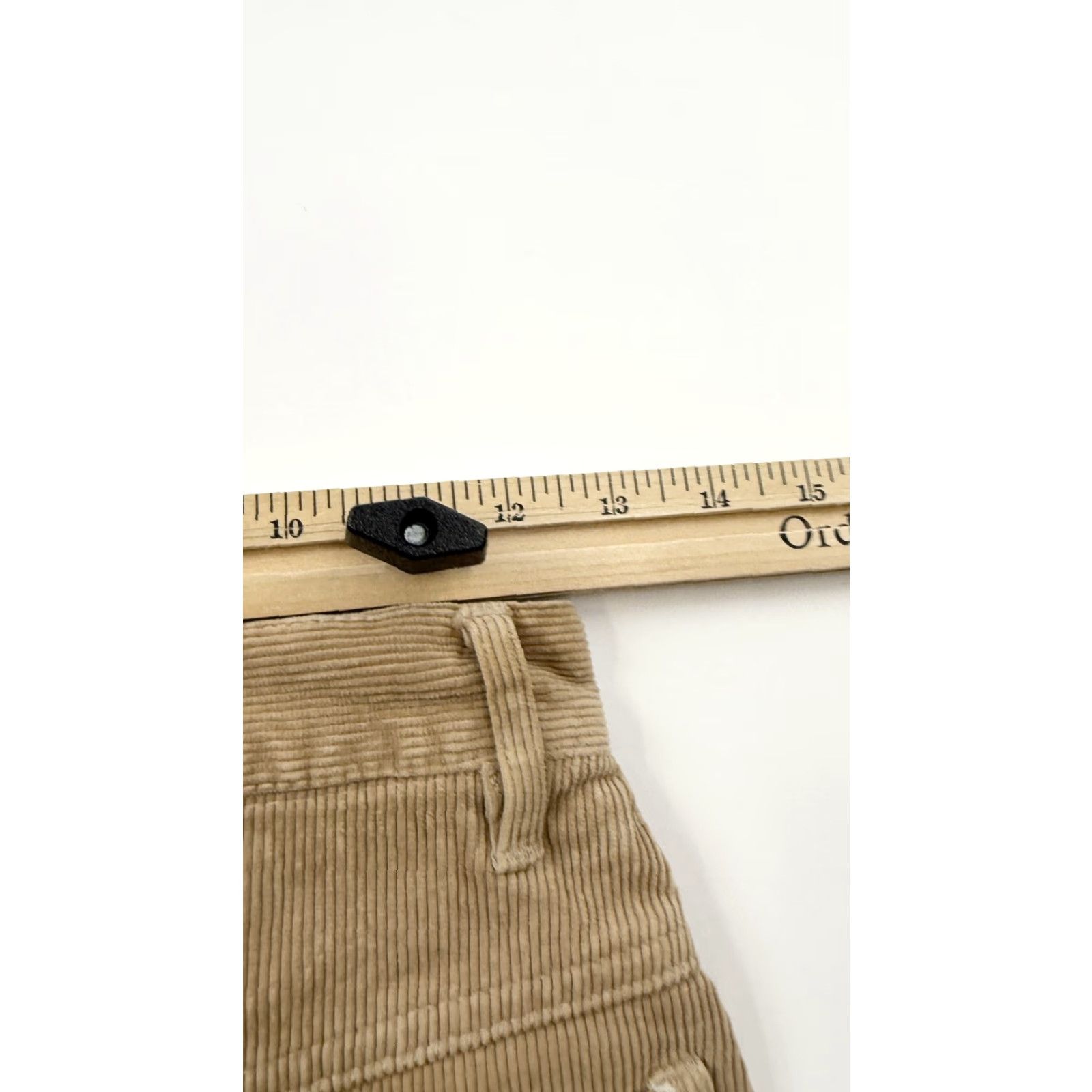 Etro J. Galt Mini Skirt Women’s Small Beige Corduroy Y2K Retro Casual Pockets Size 28" / US 6 / IT 42 - 7 Thumbnail