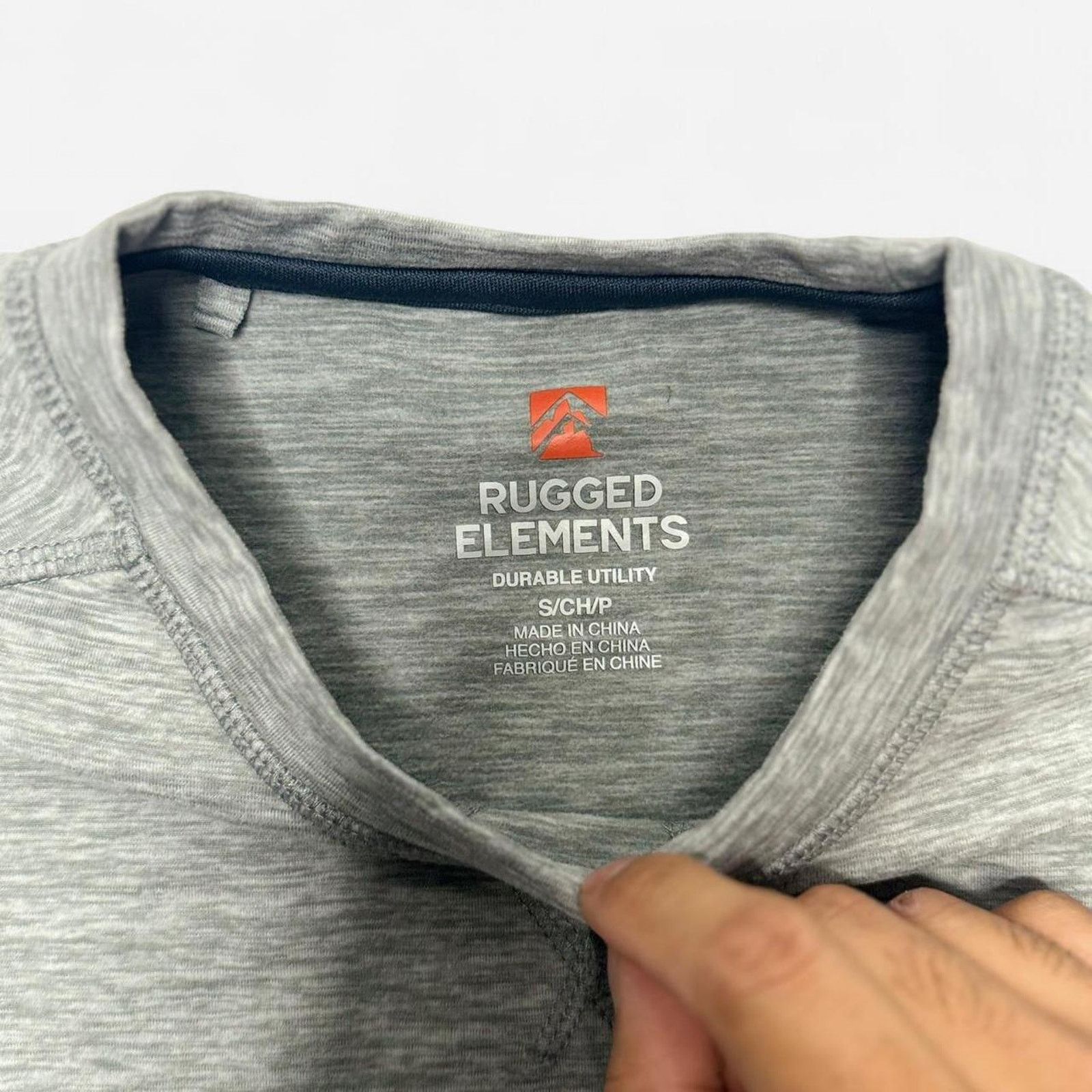 & Other Stories Rugged Elements Grey Long Sleeve Men’s Shirt Small Size US S / EU 44-46 / 1 - 3 Thumbnail
