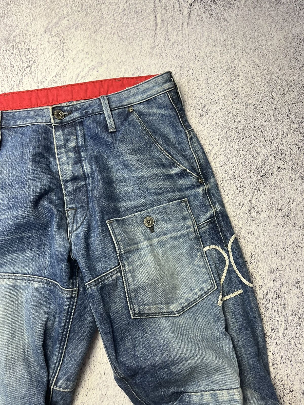 G-Star Rare Vintage G-Star Raw 20 Cargo Pants 90's Y2K Size US 32 / EU 48 - 11 Thumbnail