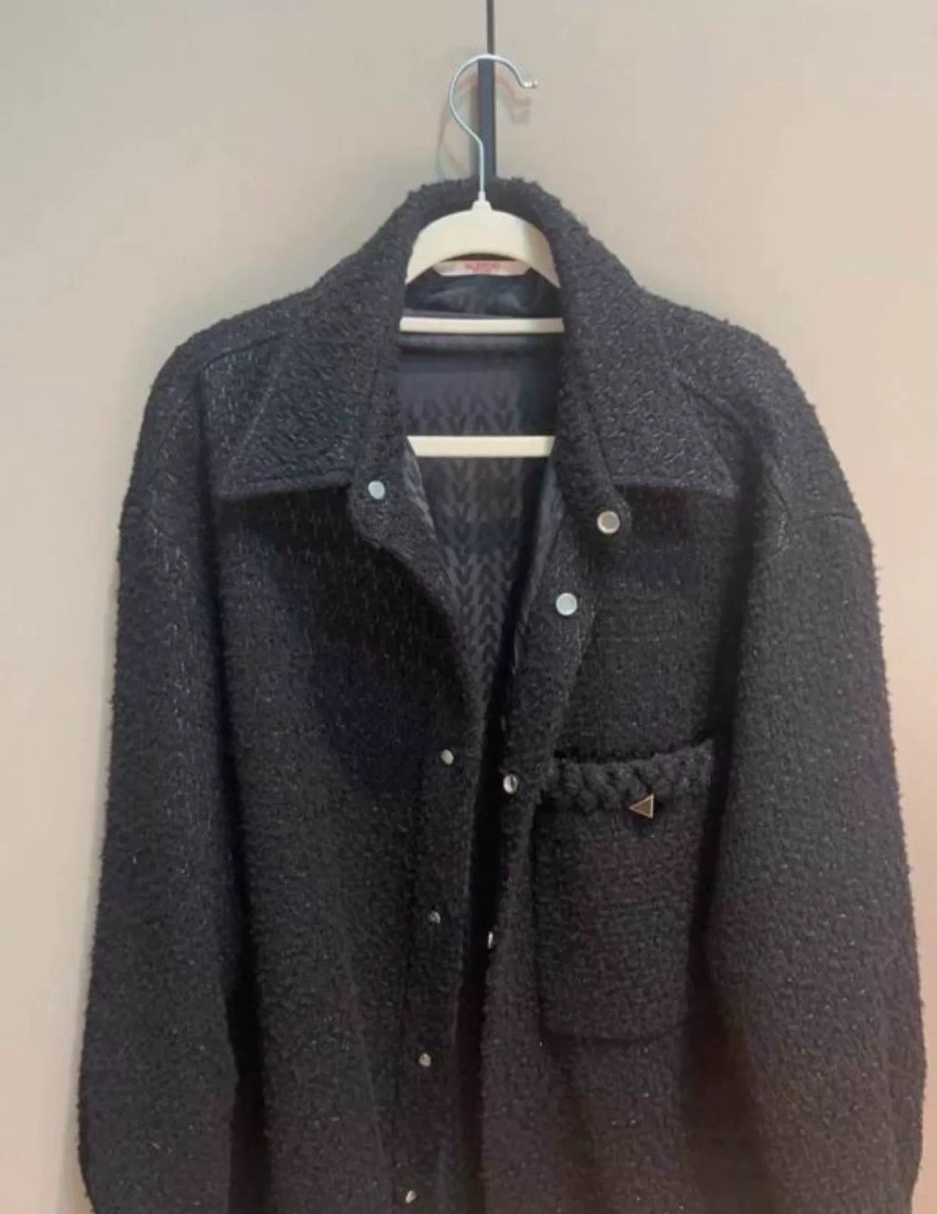 Valentino Valentino Runway Casual Black Coat Size US L / EU 52-54 / 3 - 1 Thumbnail