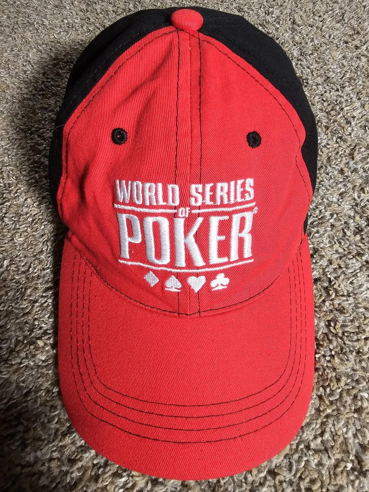 Designer World Series of Poker WSOP Adjustable Strapback Hat Size ONE SIZE - 2 Thumbnail