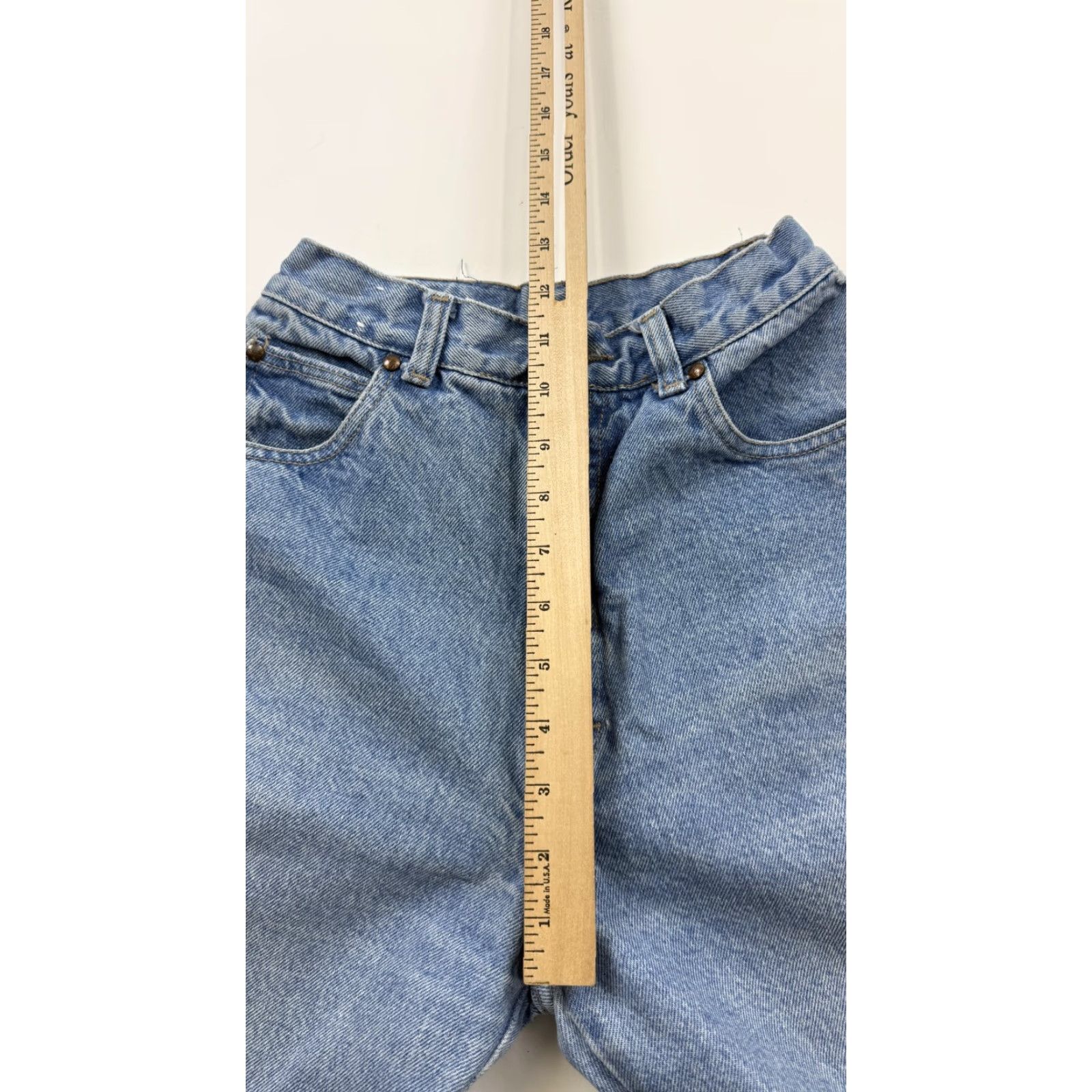Asos SOS Jeans Womens 3/4 Light Wash Denim High Rise Mom Straight Leg Jeans Size 26" / US 2 / IT 38 - 6 Thumbnail