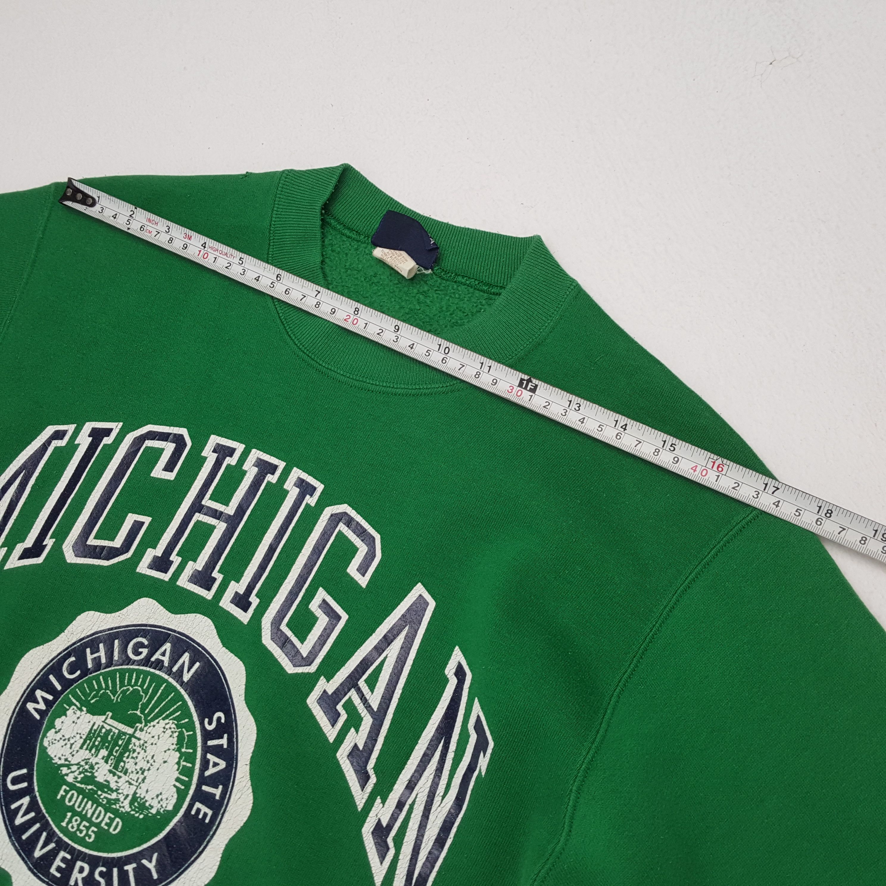 Jansport × Vintage MICHIGAN STATE UNIVERSITY Center Design Vintage Sweatshirt Size US XS / EU 42 / 0 - 4 Thumbnail
