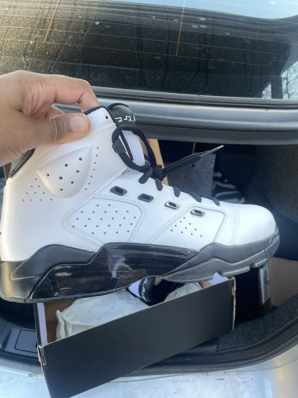 Jordan Brand JORDAN 6-17-23 White/Black-white Size US 13 / EU 46 - 9 Thumbnail