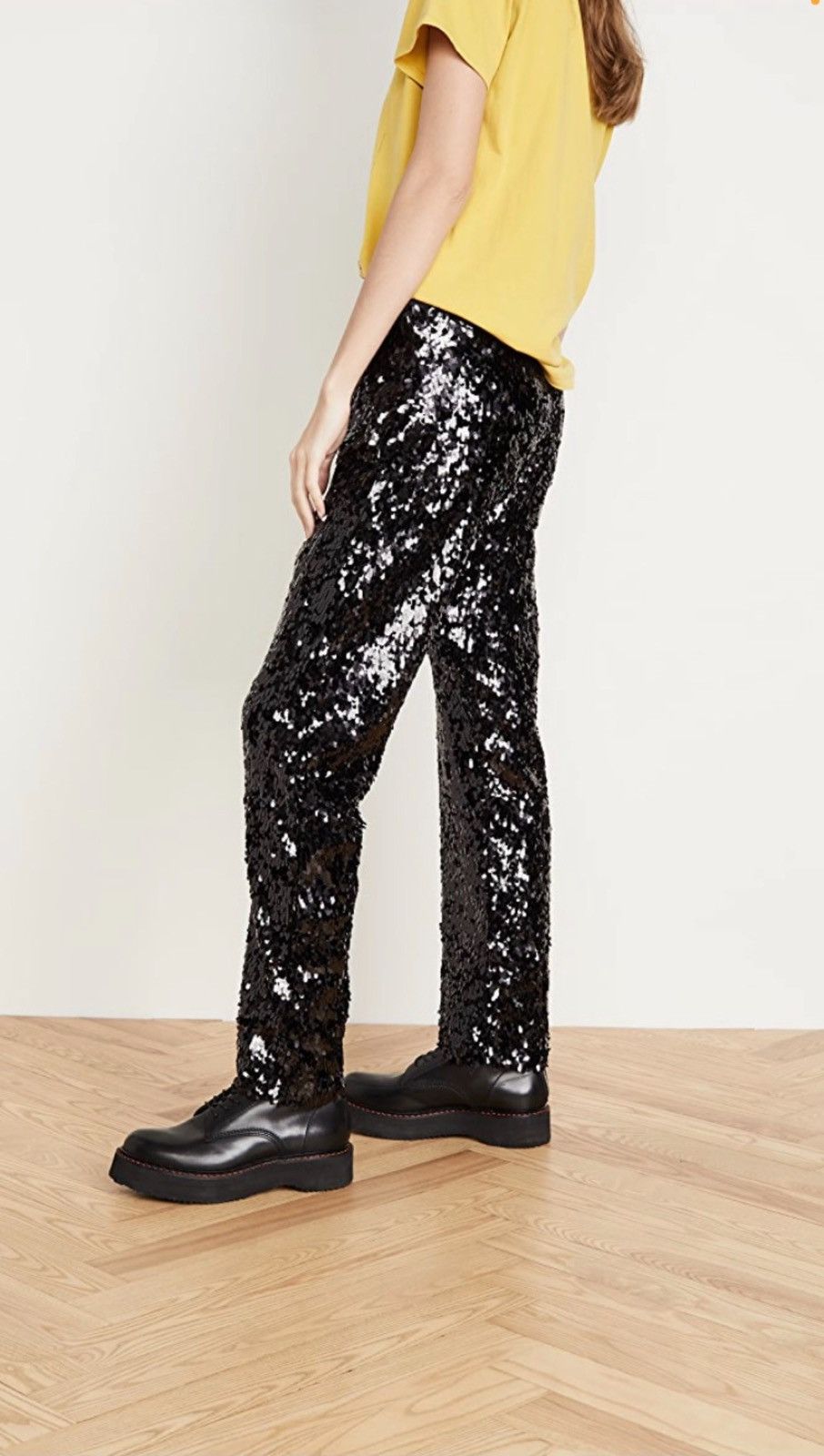 R13 Sequin Harem pants Black. XS Size 26" / US 2 / IT 38 - 8 Thumbnail