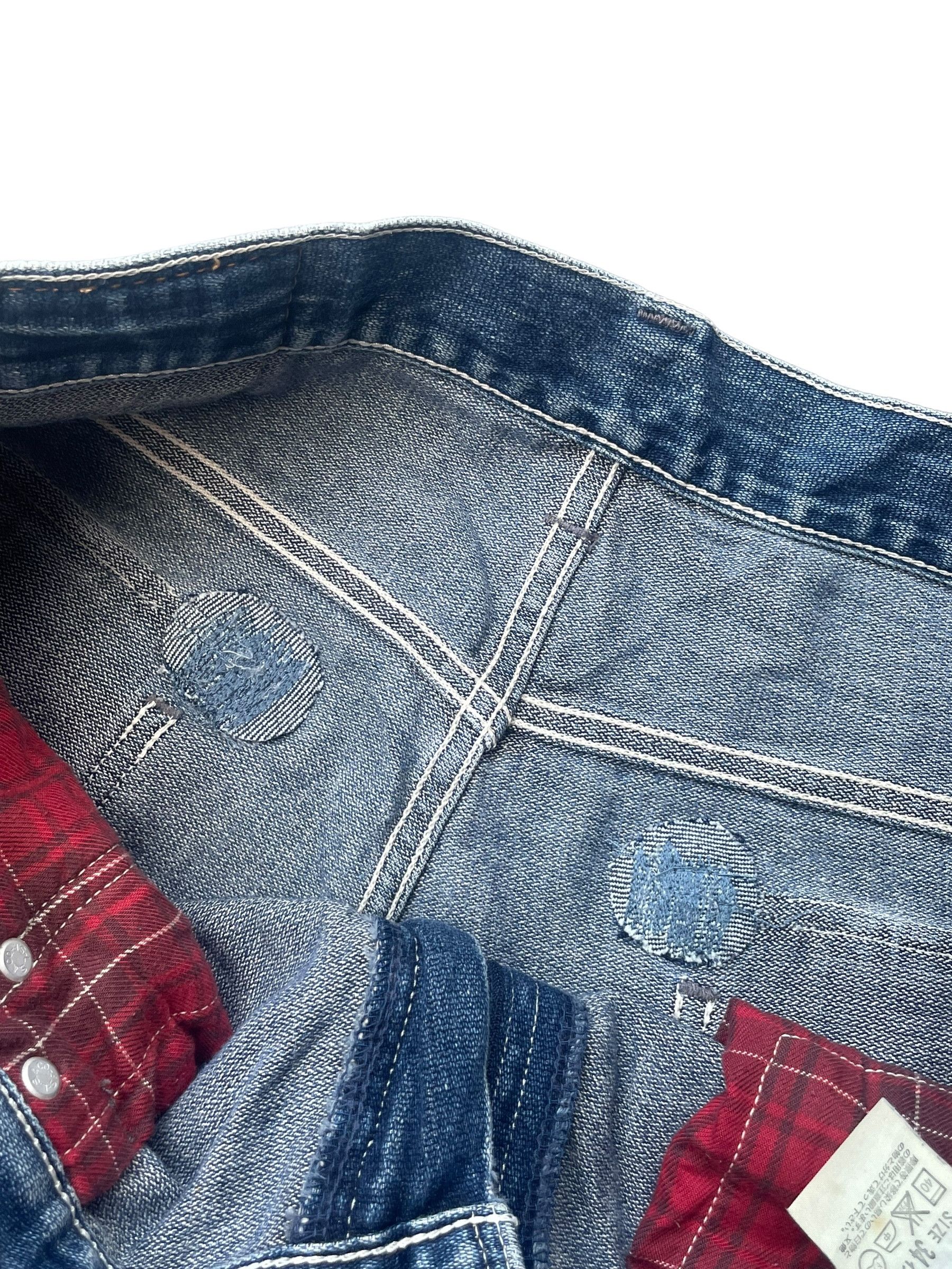 Levi's Vintage 2003 Levis 503 e Cargo Pant Denim Size US 34 / EU 50 - 3 Thumbnail