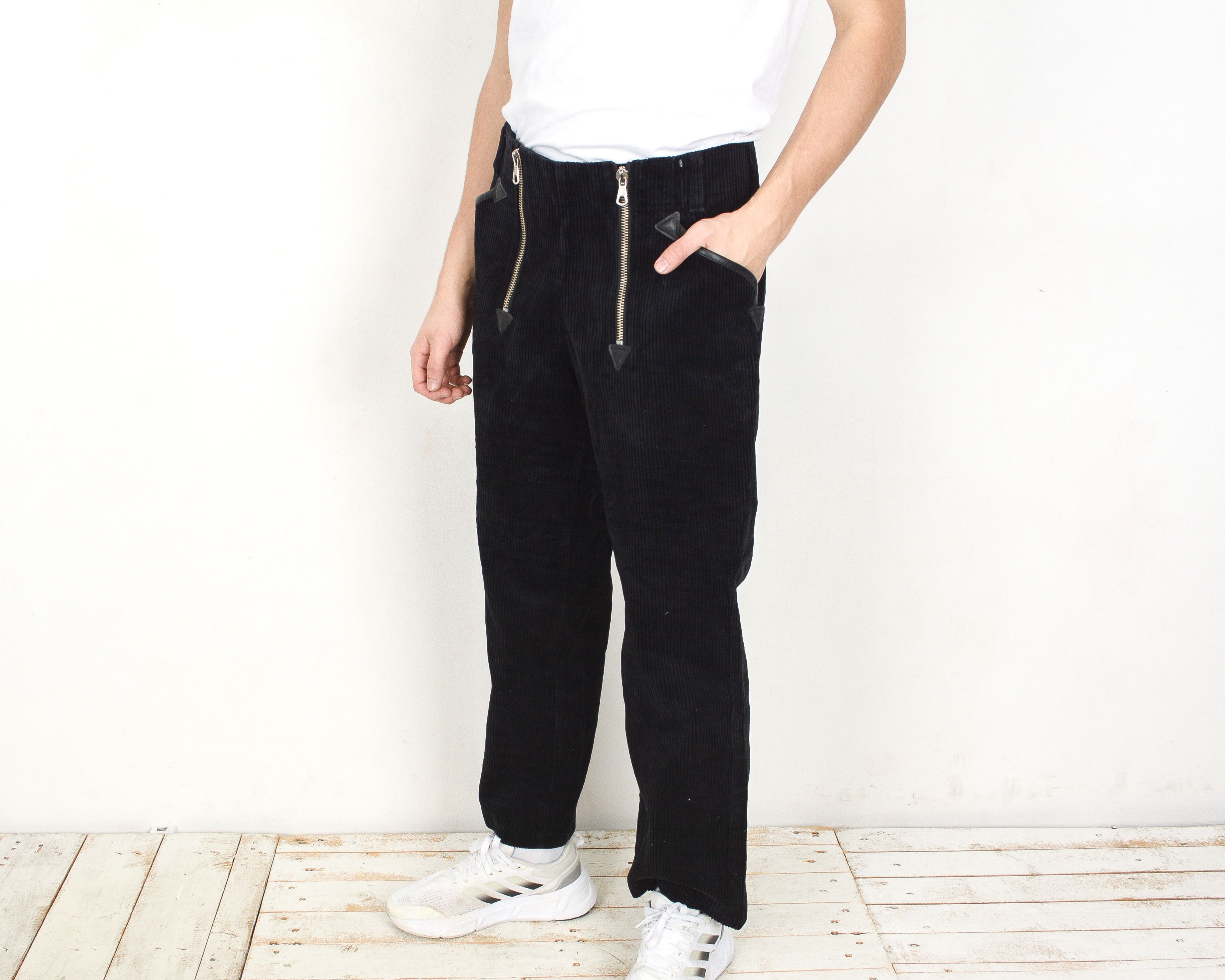 Vintage KUBLER Heavy Corduroy Pants W36 L32 trousers carpenter L Size US 36 / EU 52 - 1 Thumbnail