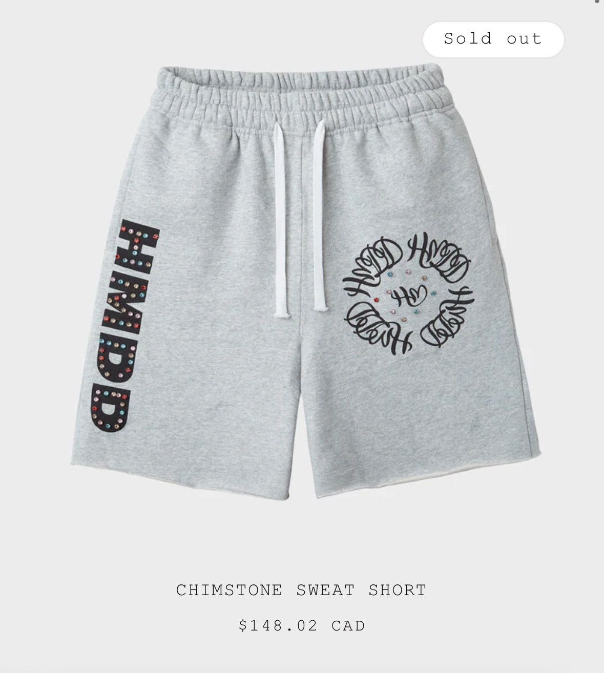 HMDD HMDD Chimstone Sweat Shorts Size US 30 / EU 46 - 1 Thumbnail