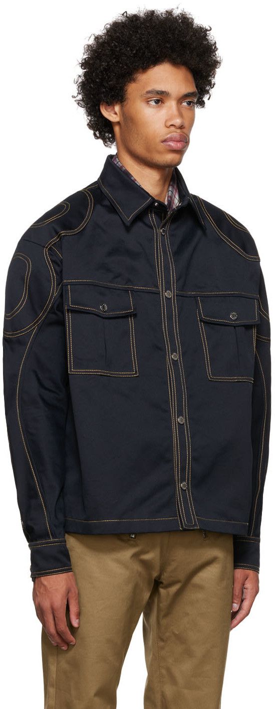 GmbH GmbH Tahir Jacket - Moto Denim Jacket Size US L / EU 52-54 / 3 - 1 Thumbnail