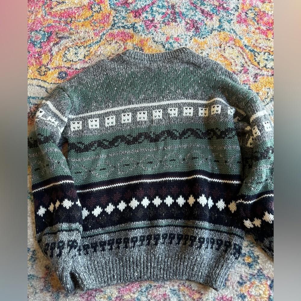 Designer Vintage Sweater for Men Size US L / EU 52-54 / 3 - 2 Thumbnail