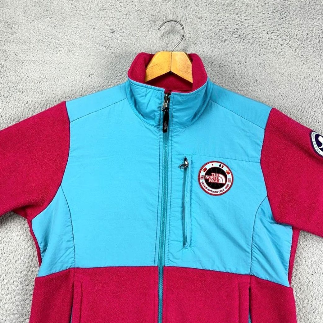 The North Face The North Face Jacket Womens Medium Red Blue Polartec Nylon Full Zip Logo Pocket Jacket Womens Medium Red Blue Polartec Nylon Full Zip Logo Pocket Size M / US 6-8 / IT 42-44 - 2 Thumbnail