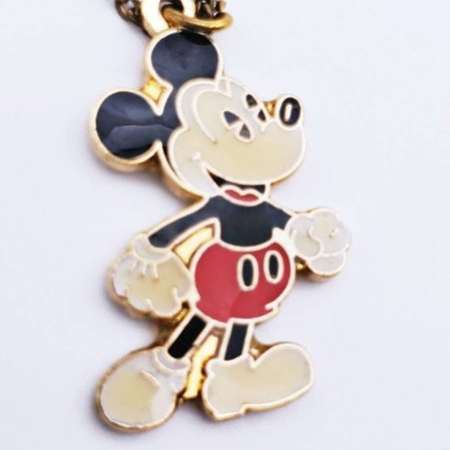 Disney Vintage Disney X R.N. Koch Mickey Dangle Enamel Necklace Size ONE SIZE - 2 Thumbnail