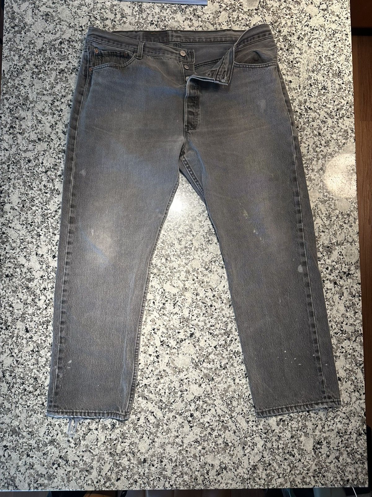 Levi's Levi’s 501 Vintage Natural Distressed Jeans Size US 38 / EU 54 - 1 Thumbnail