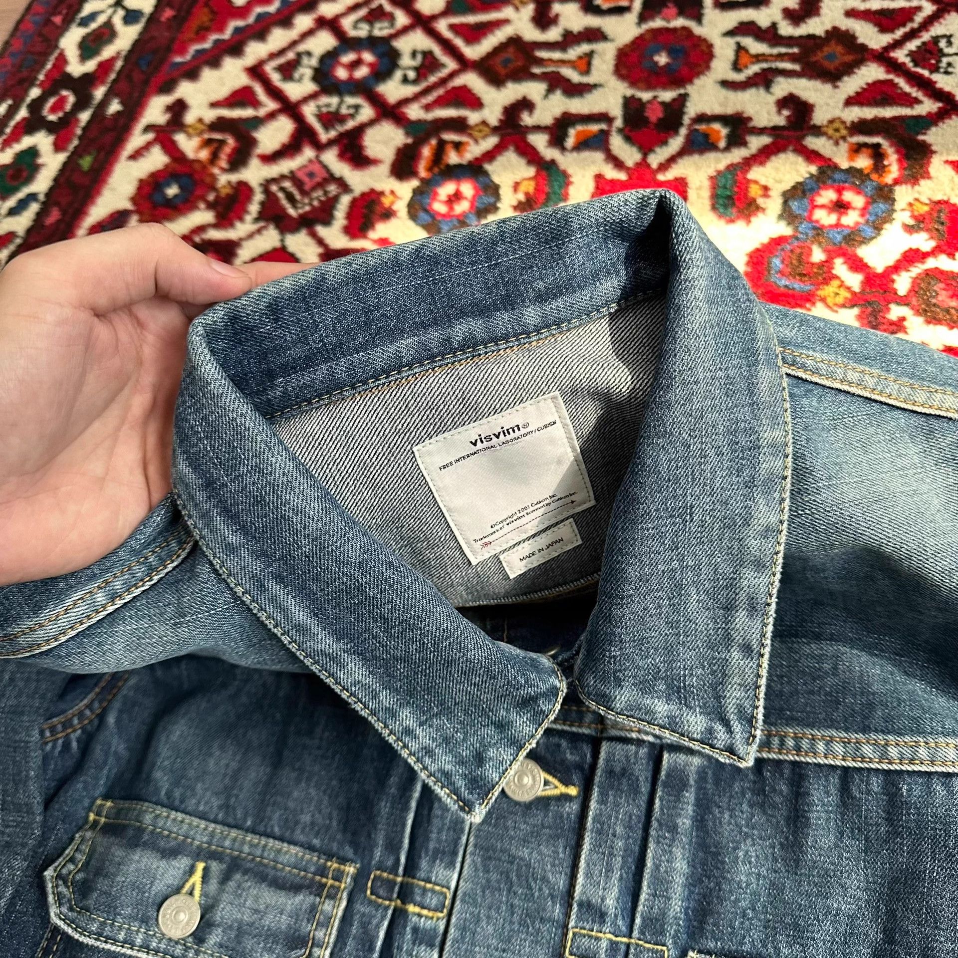 Visvim visvim 21ss 101 Denim Jacket 3 Size US M / EU 48-50 / 2 - 6 Thumbnail
