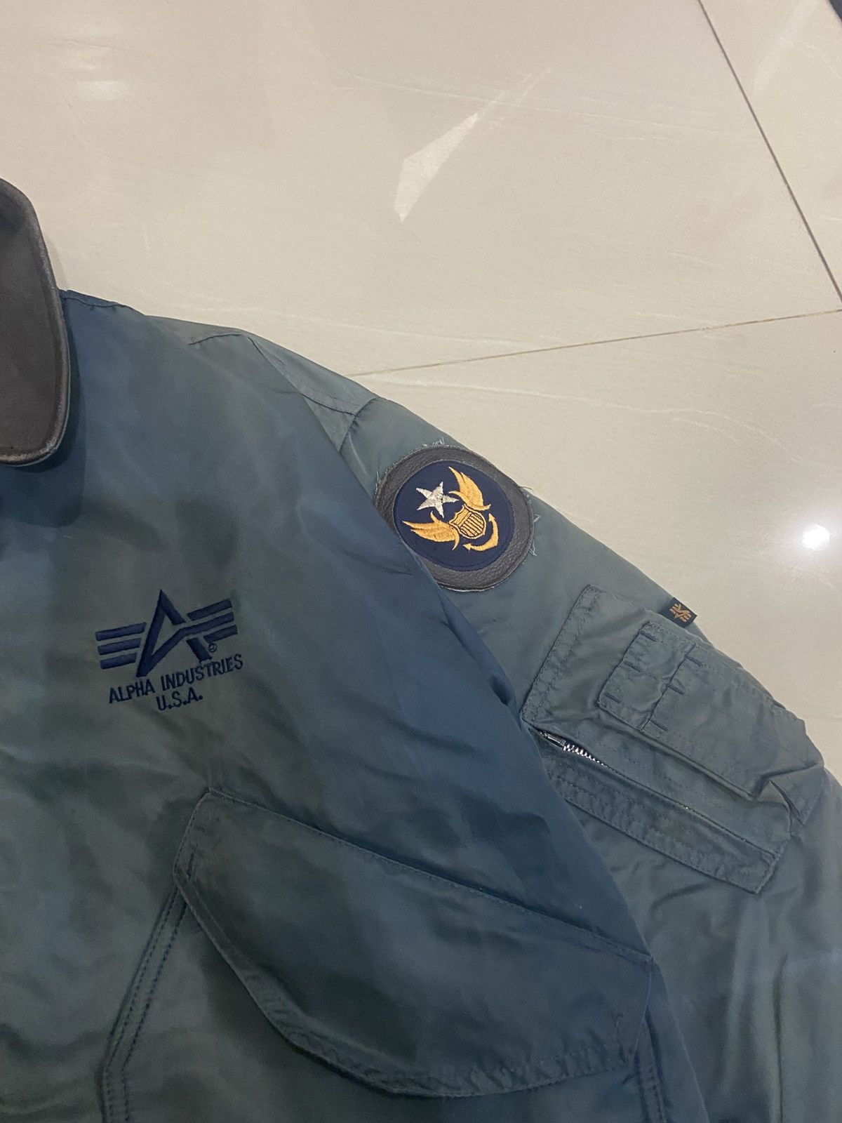Alpha Industries Alpha Industries Inc Bomber Jacket Sun Faded Size US XL / EU 56 / 4 - 3 Thumbnail