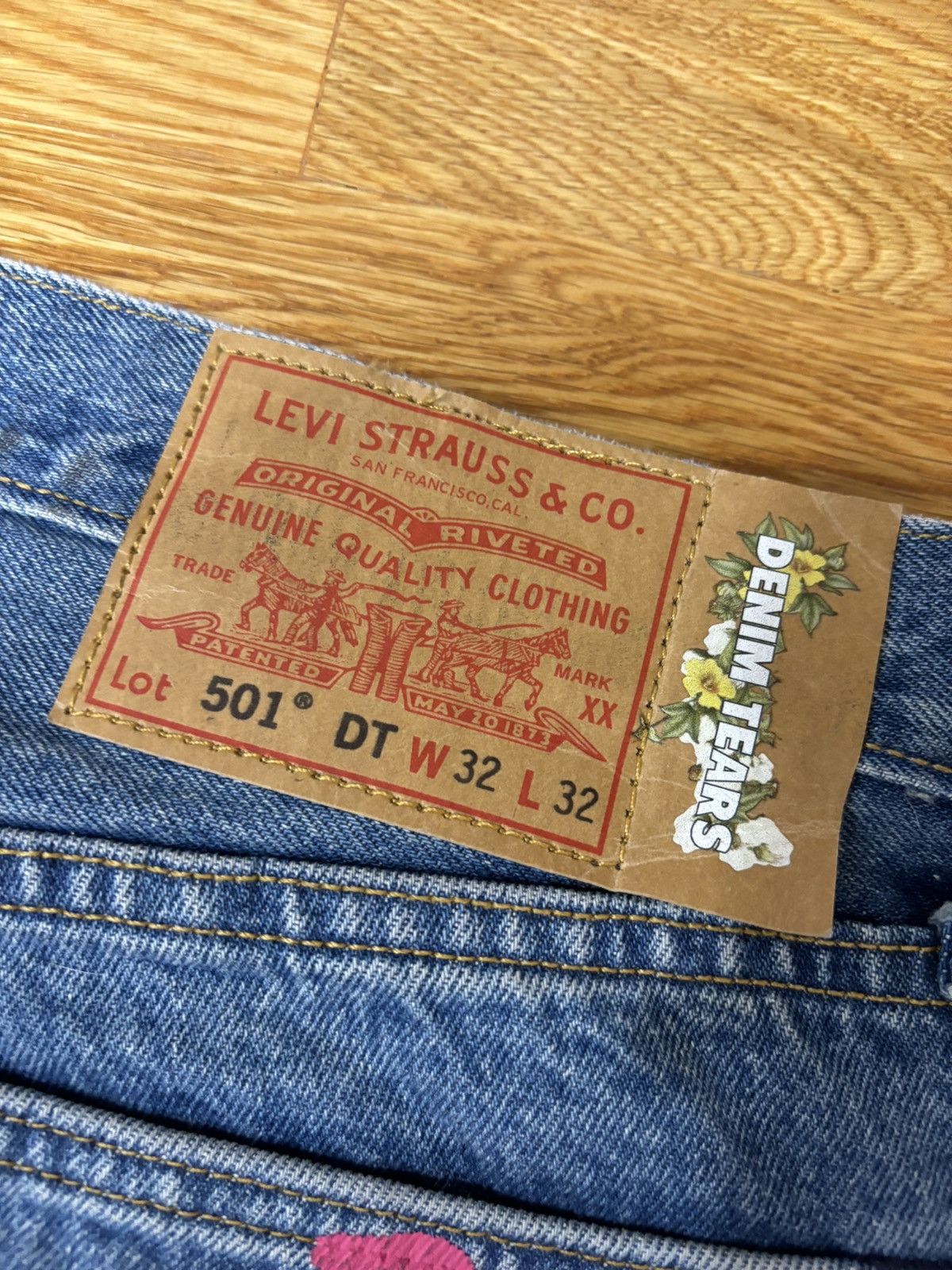DENIM TEARS Denim tears BSTROY Jeans 32 blue Size US 32 / EU 48 - 3 Thumbnail