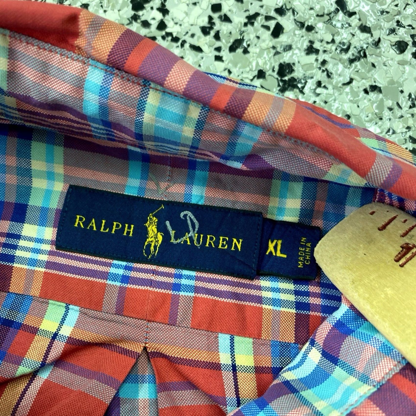 Polo Ralph Lauren Polo Ralph Lauren Button-Up Shirt XL Multicolor Plaid Classic Shirt Men Size US XL / EU 56 / 4 - 2 Thumbnail
