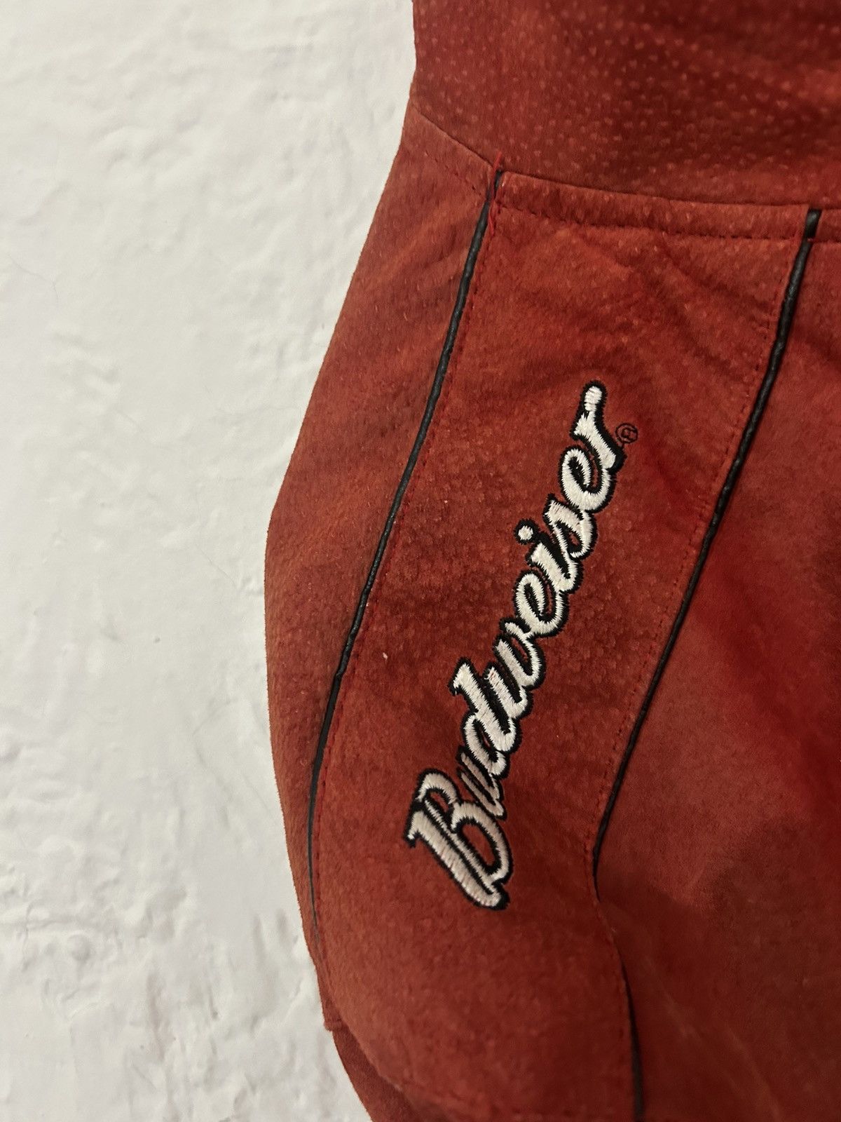 Budweiser Dale Earnhardt Budweiser Vintage 90s Racing Jacket Size US XL / EU 56 / 4 - 4 Thumbnail