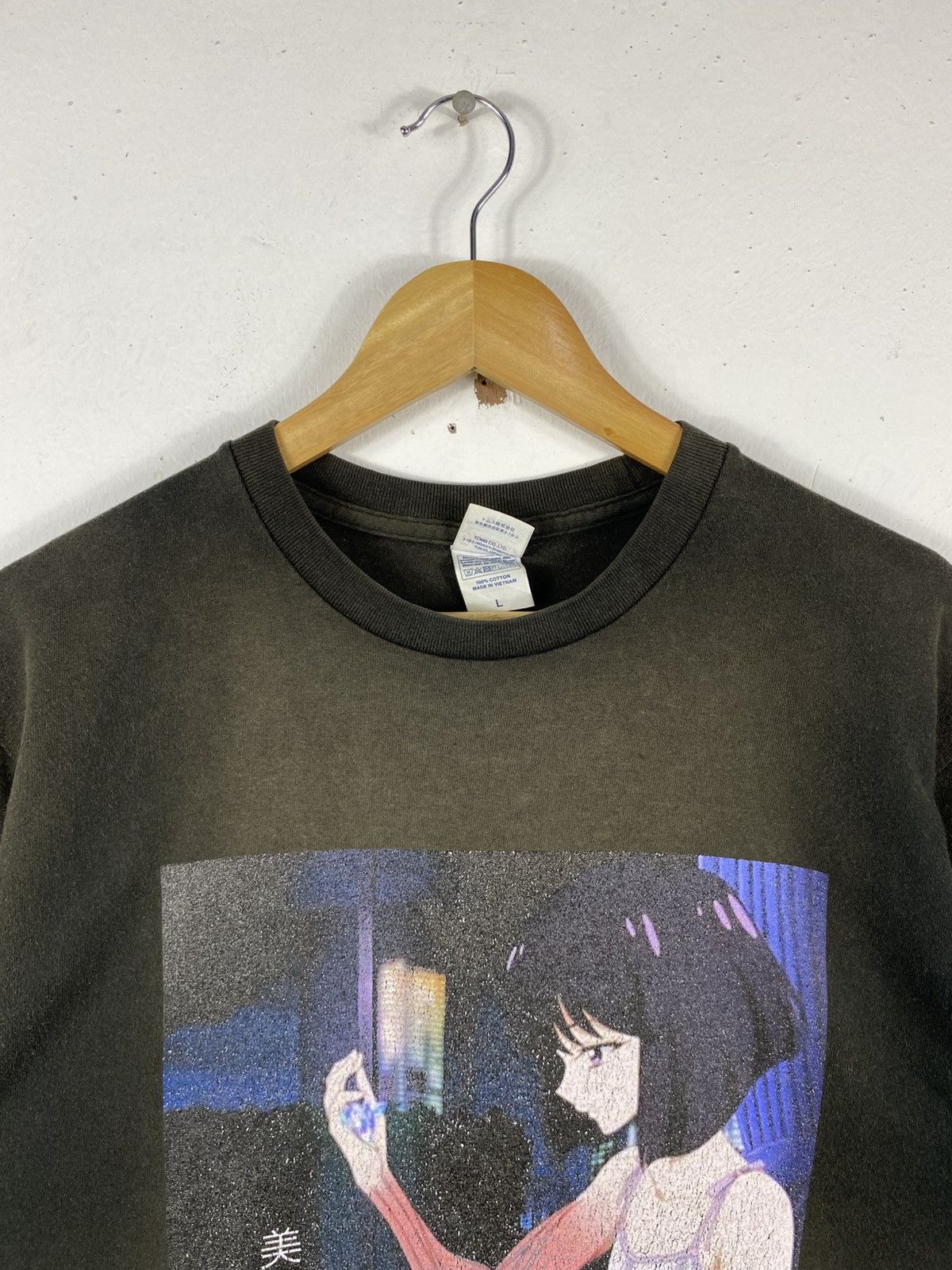Anime Sun Faded Kimagure Orange Road Anima Japan T-Shirt Size US L / EU 52-54 / 3 - 3 Thumbnail
