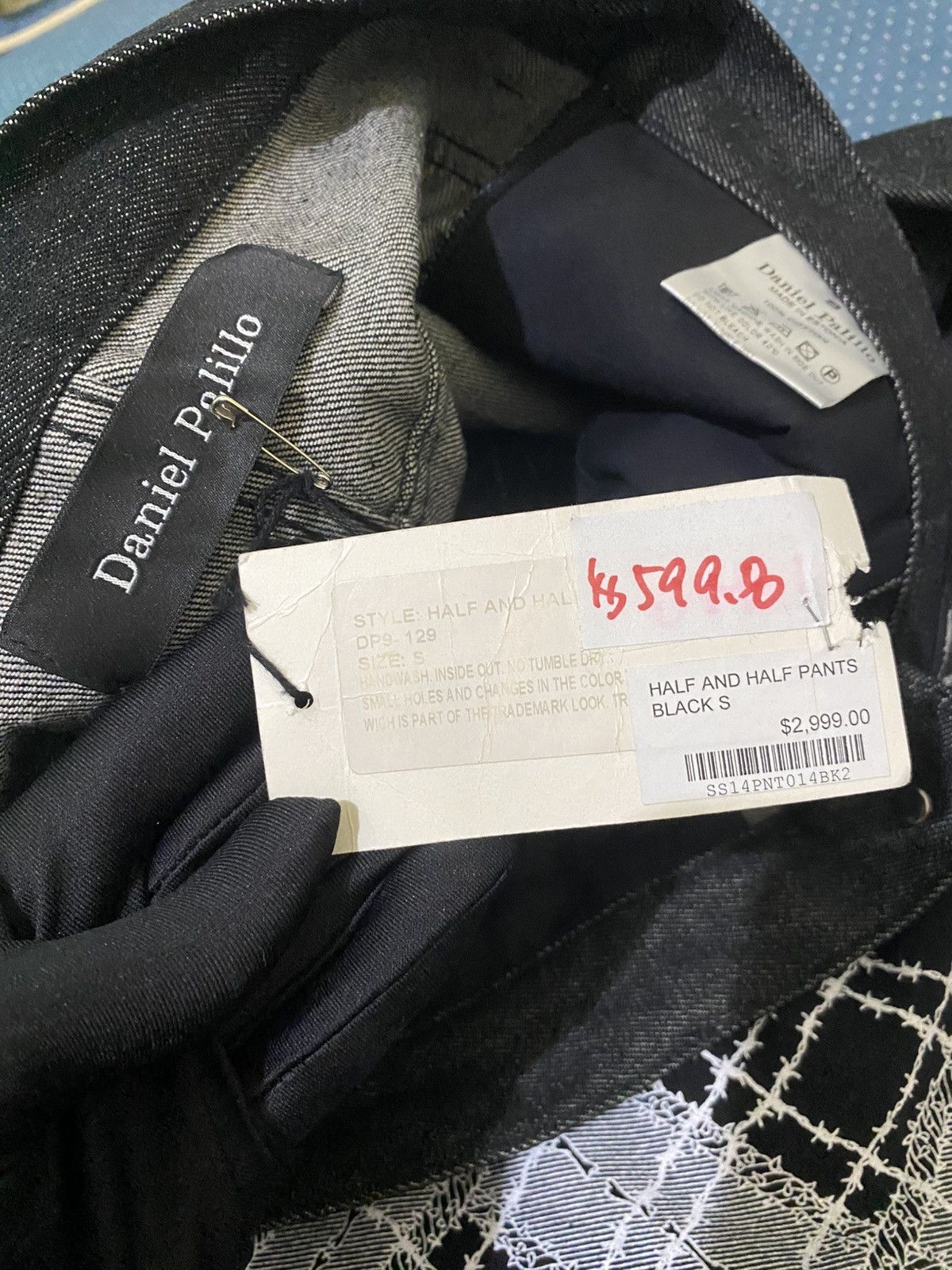Daniel Palillo Danile Palillo - Half and Half Pants Size US 31 - 10 Thumbnail