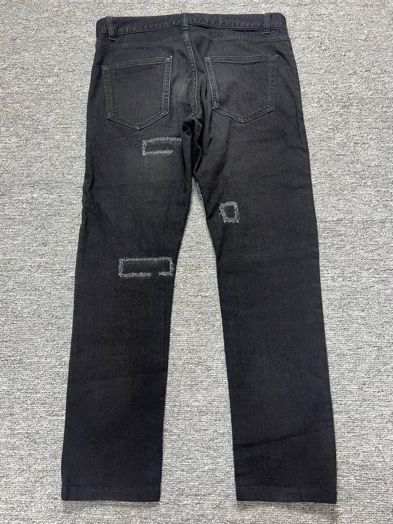 Yves Saint Laurent saint Laurent16fwD02 Patch Jeans 2503-Nextarrow Size US 30 / EU 46 - 2 Thumbnail