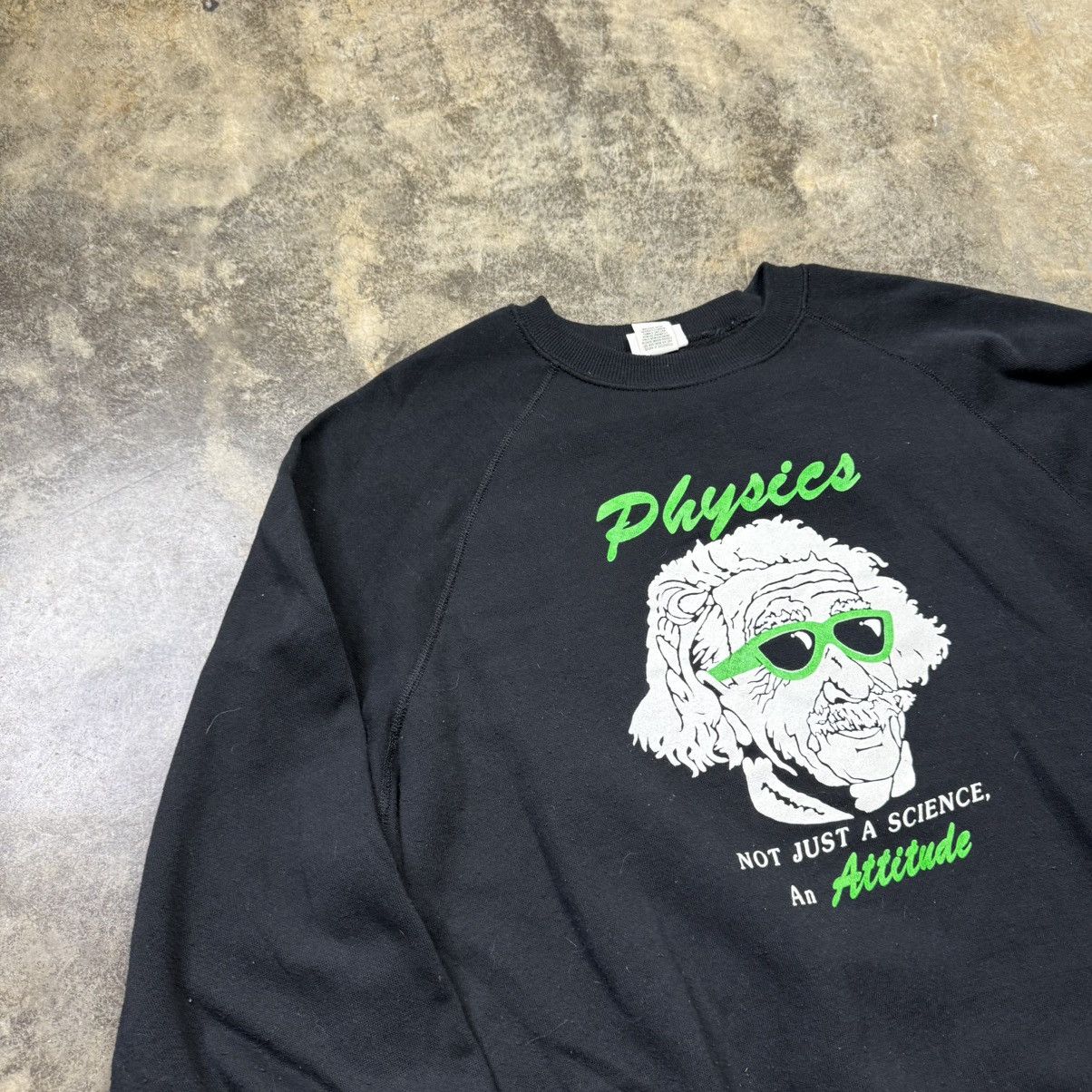 Vintage vintage albert Einstein science funny baggy sweatshirt Size US XXL / EU 58 / 5 - 4 Thumbnail