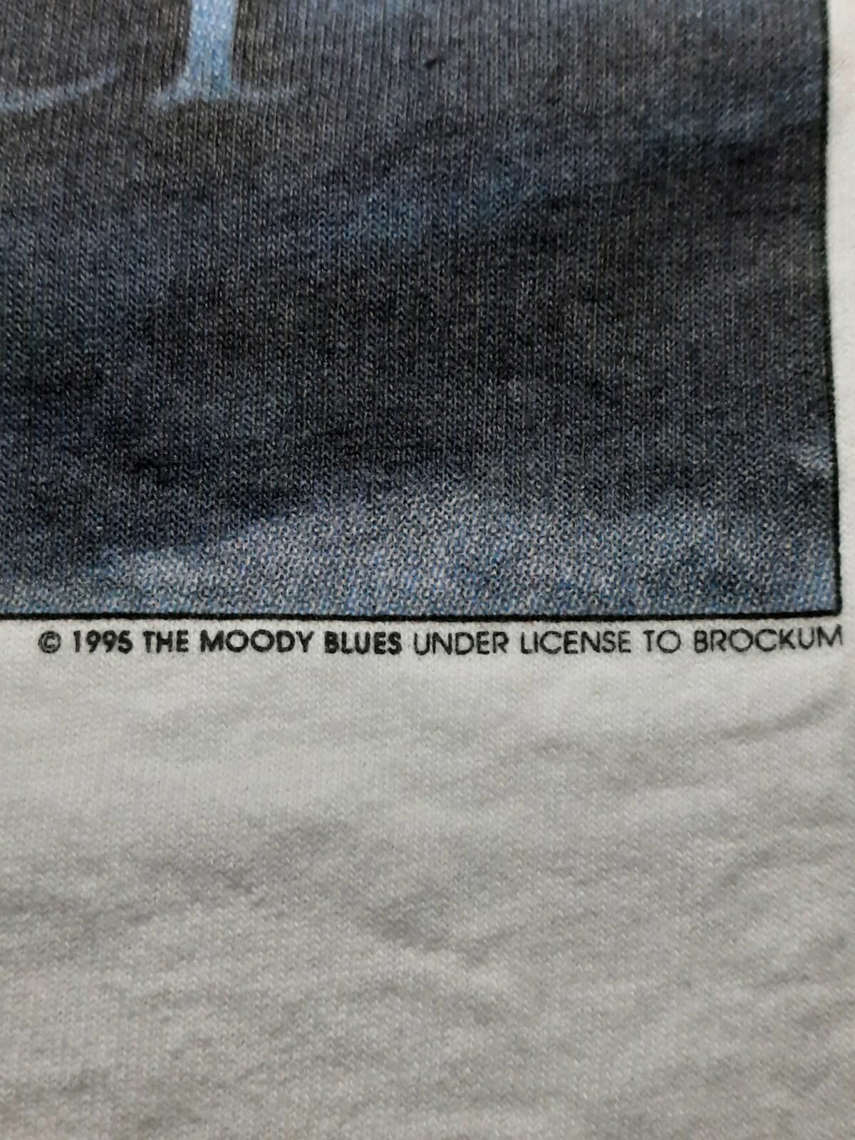 Brockum 1994 Brockum Moody Blues Large Time Traveller Tour T-Shirt Size US L / EU 52-54 / 3 - 4 Thumbnail