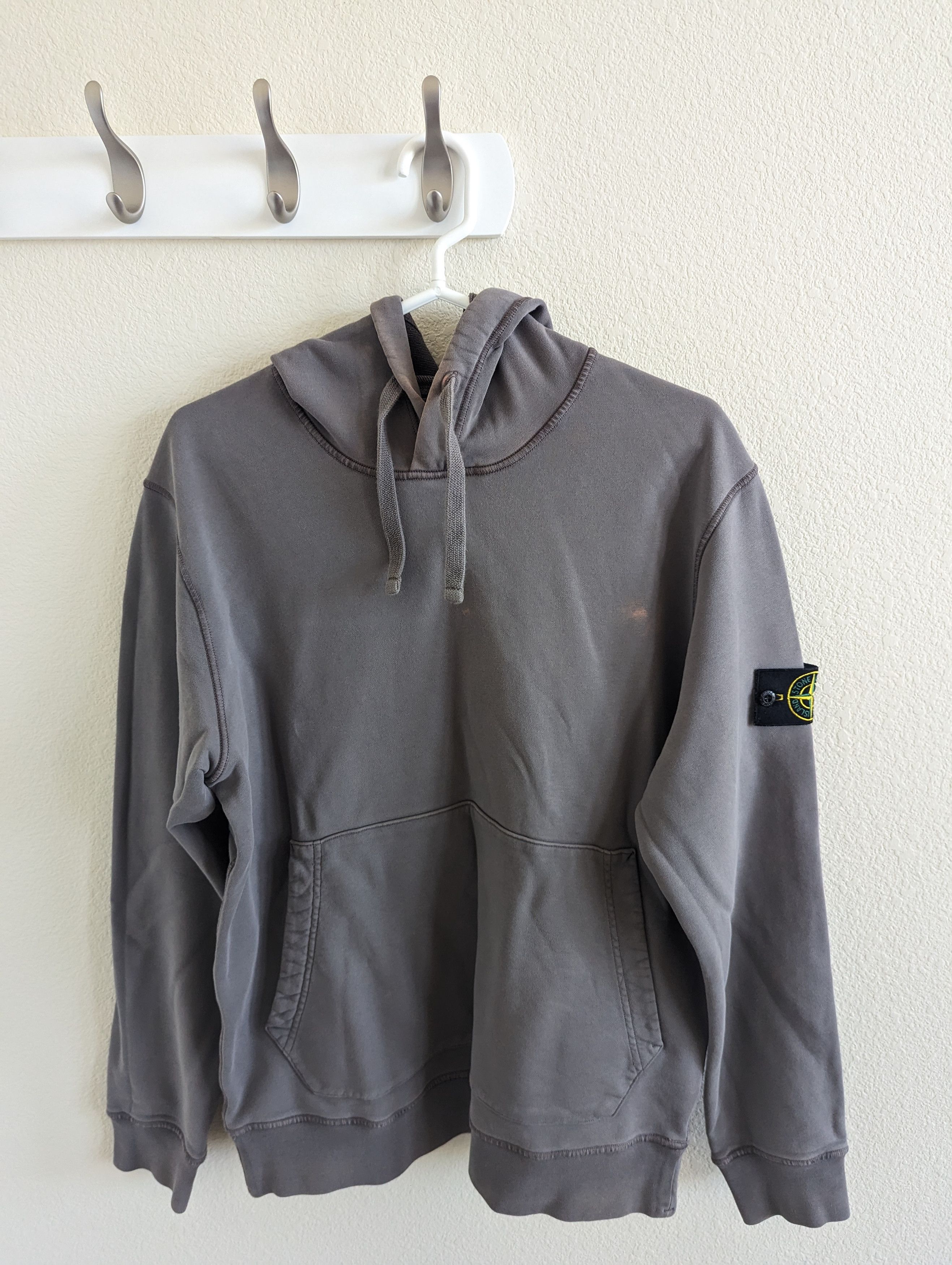 image of Stone Island Hoodie in Dark Gray, Men's (Size XL)