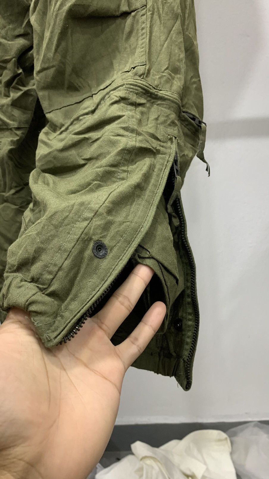 Vintage Military Garments Coverall Tactical Cargo 80s