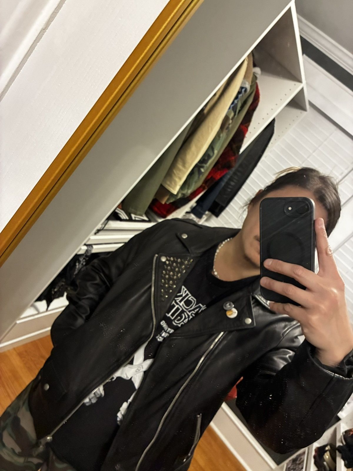 Allsaints All Saints leather biker jacket Size US M / EU 48-50 / 2 - 9 Thumbnail