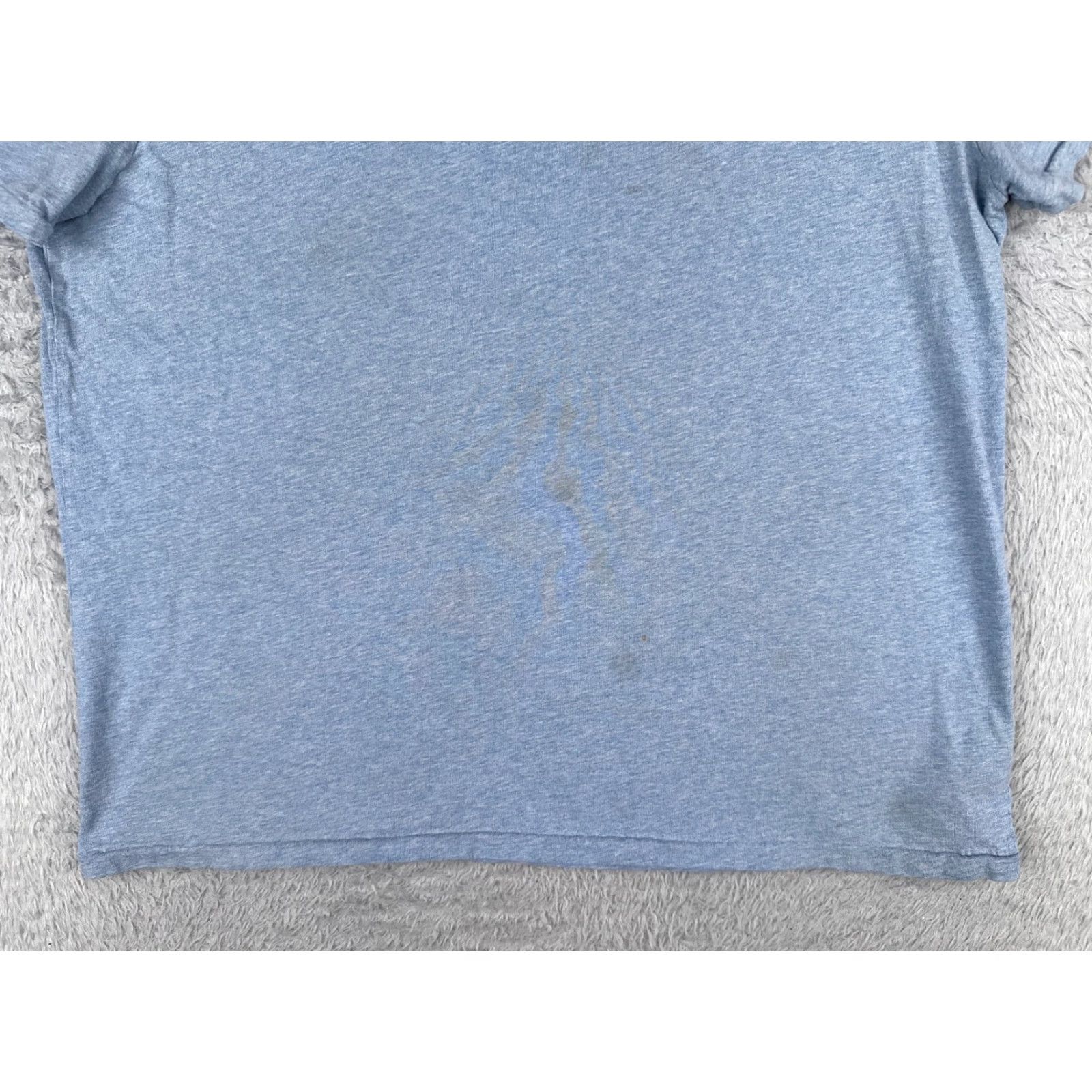 Ralph Lauren VINTAGE Ralph Lauren Polo Shirt Men XL Blue Cotton Jersey Embroidered Logo Slim Fit Crew Neck Short Sleeve 90s Sports Classic Designer Size US XL / EU 56 / 4 - 5 Thumbnail