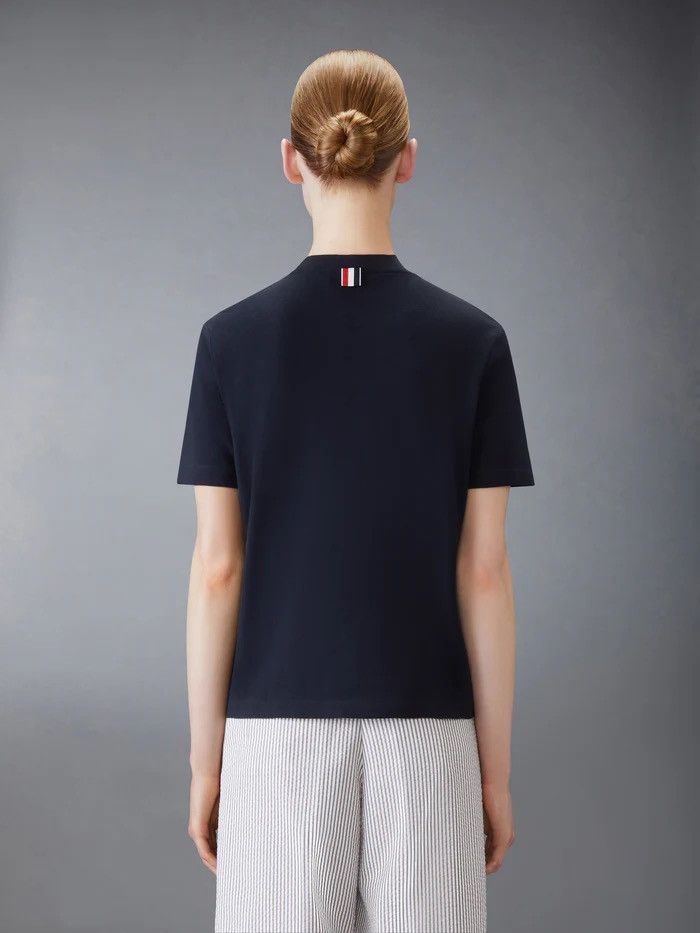 Thom Browne Short Sleeve Tee 4 Bar Stripe Size XS / US 0-2 / IT 36-38 - 3 Thumbnail
