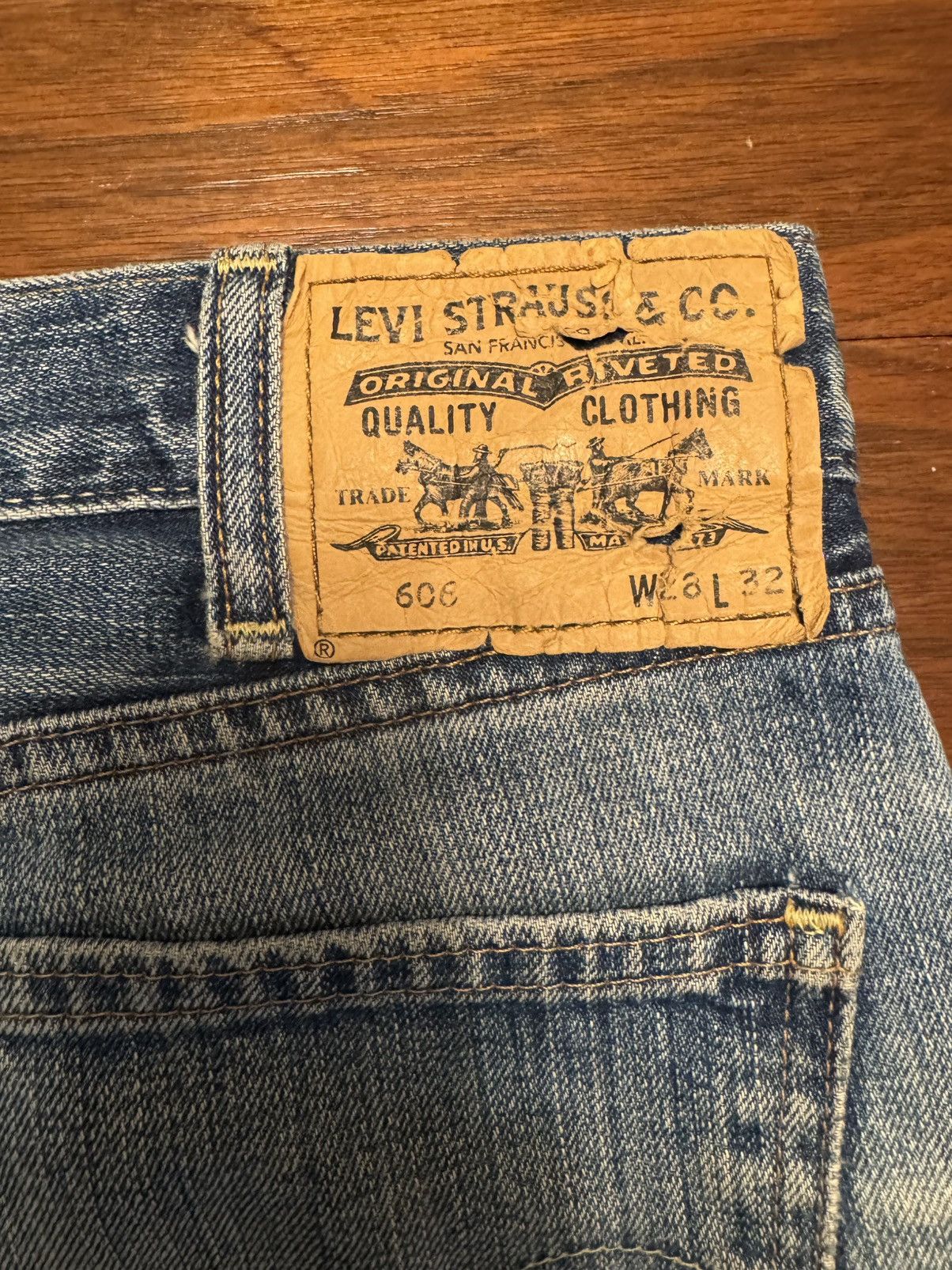 Levi's Vintage Clothing Levi’s BIG E orange tab grail skinny jean Size US 28 / EU 44 - 4 Thumbnail