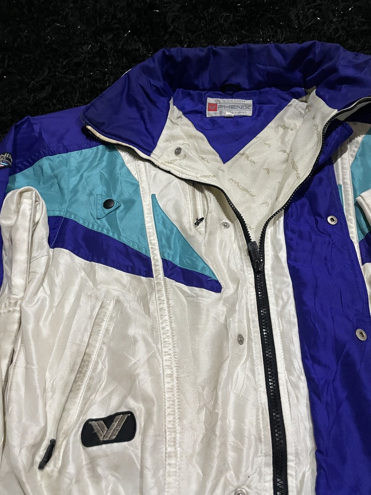 Descente × Phenix VINTAGE PHENIX OSLO OLYMPIC CROSS COUNTRY SKIING JACKET L Size US L / EU 52-54 / 3 - 8 Thumbnail